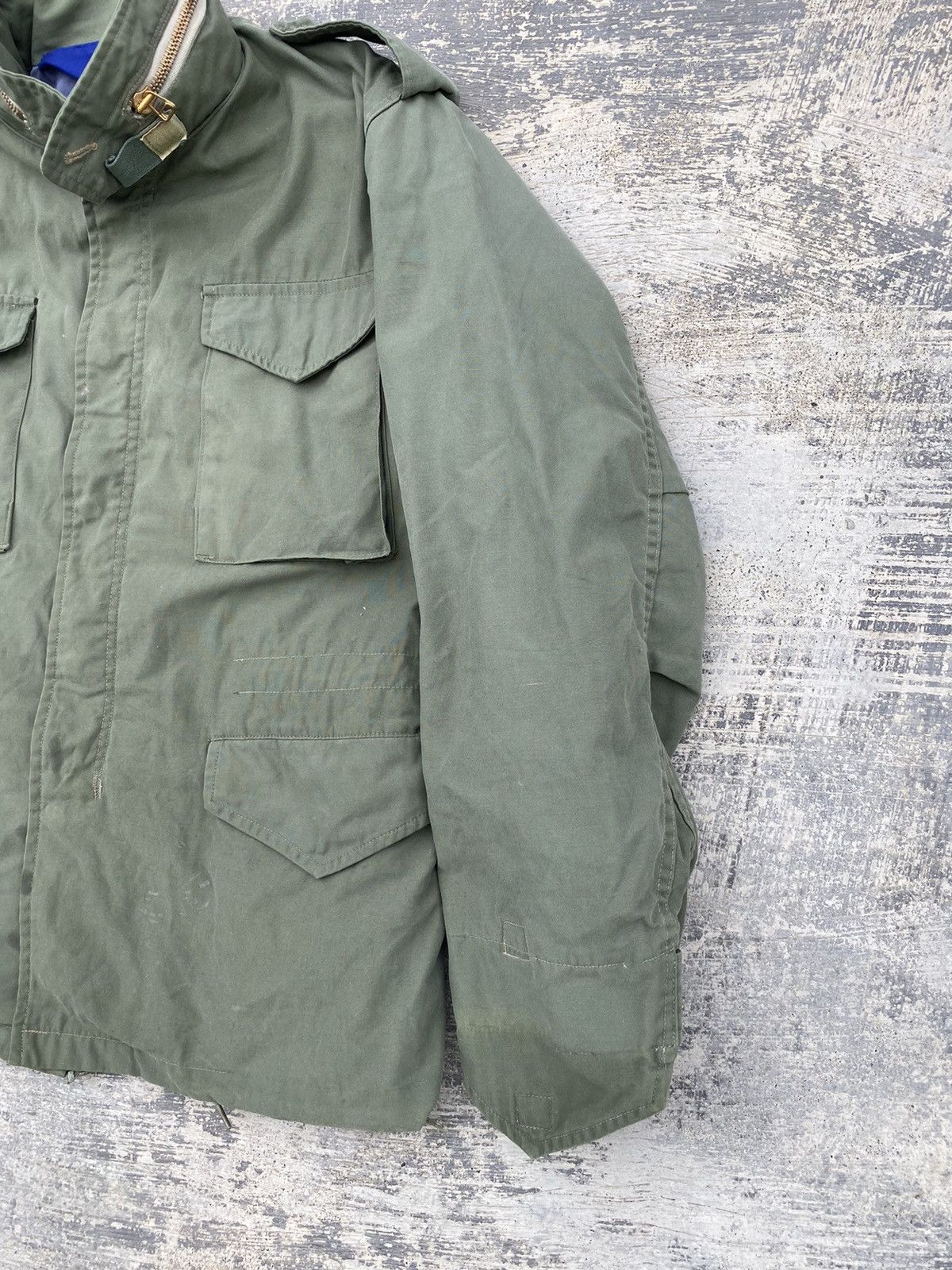 Vintage VINTAGE M-65 MILITARY GREEN FATIGUE USN PUNK COWBOY GORPCORE Size US M / EU 48-50 / 2 - 5 Thumbnail