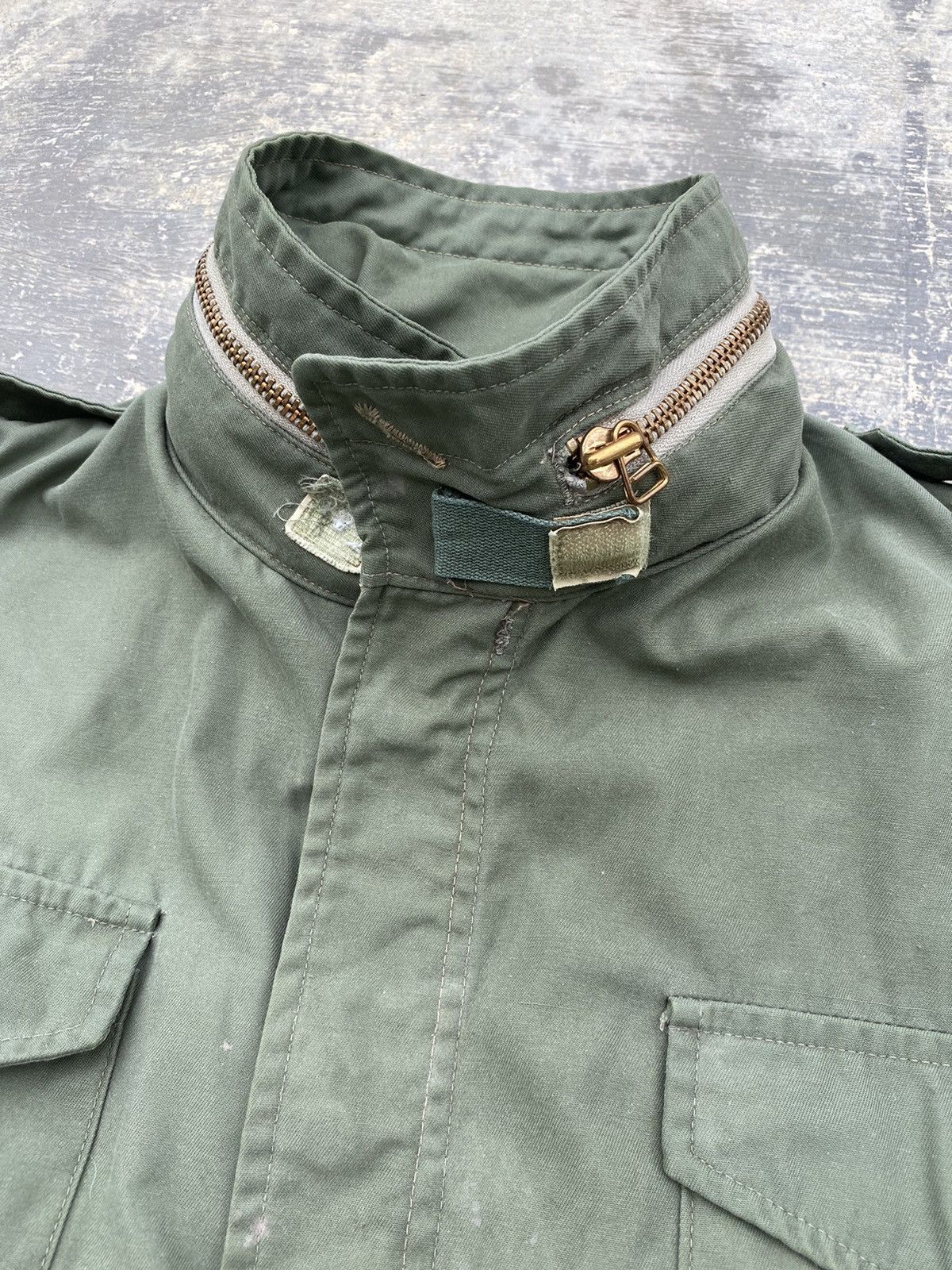 Vintage VINTAGE M-65 MILITARY GREEN FATIGUE USN PUNK COWBOY GORPCORE Size US M / EU 48-50 / 2 - 6 Thumbnail