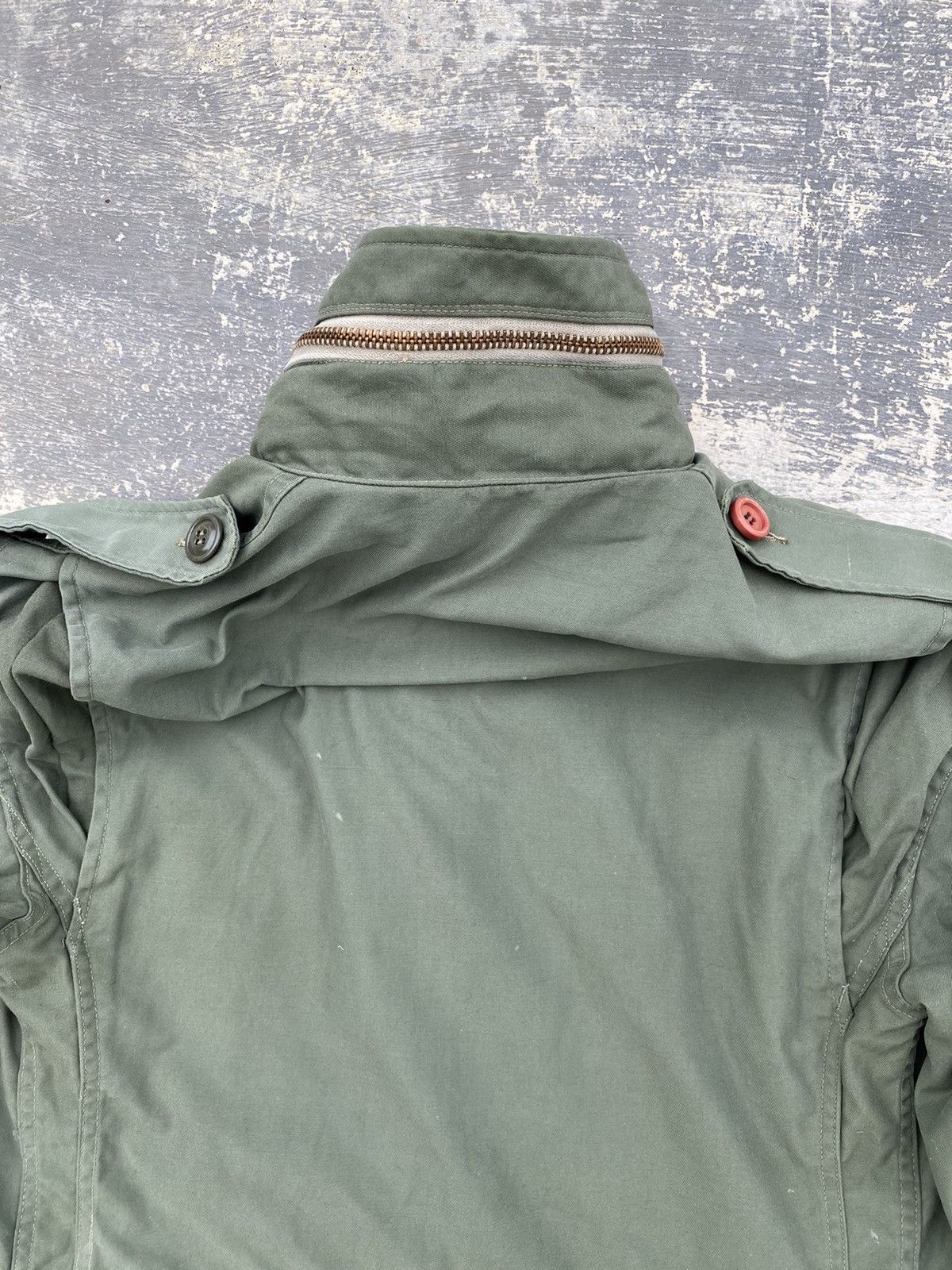 Vintage VINTAGE M-65 MILITARY GREEN FATIGUE USN PUNK COWBOY GORPCORE Size US M / EU 48-50 / 2 - 10 Thumbnail