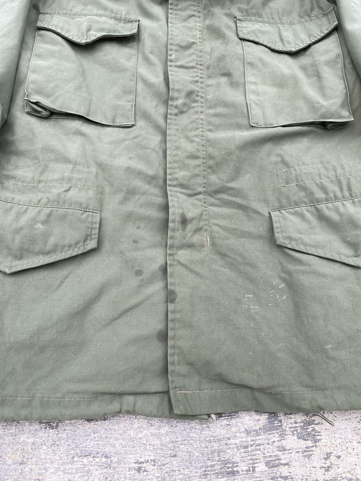 Vintage VINTAGE M-65 MILITARY GREEN FATIGUE USN PUNK COWBOY GORPCORE Size US M / EU 48-50 / 2 - 3 Thumbnail