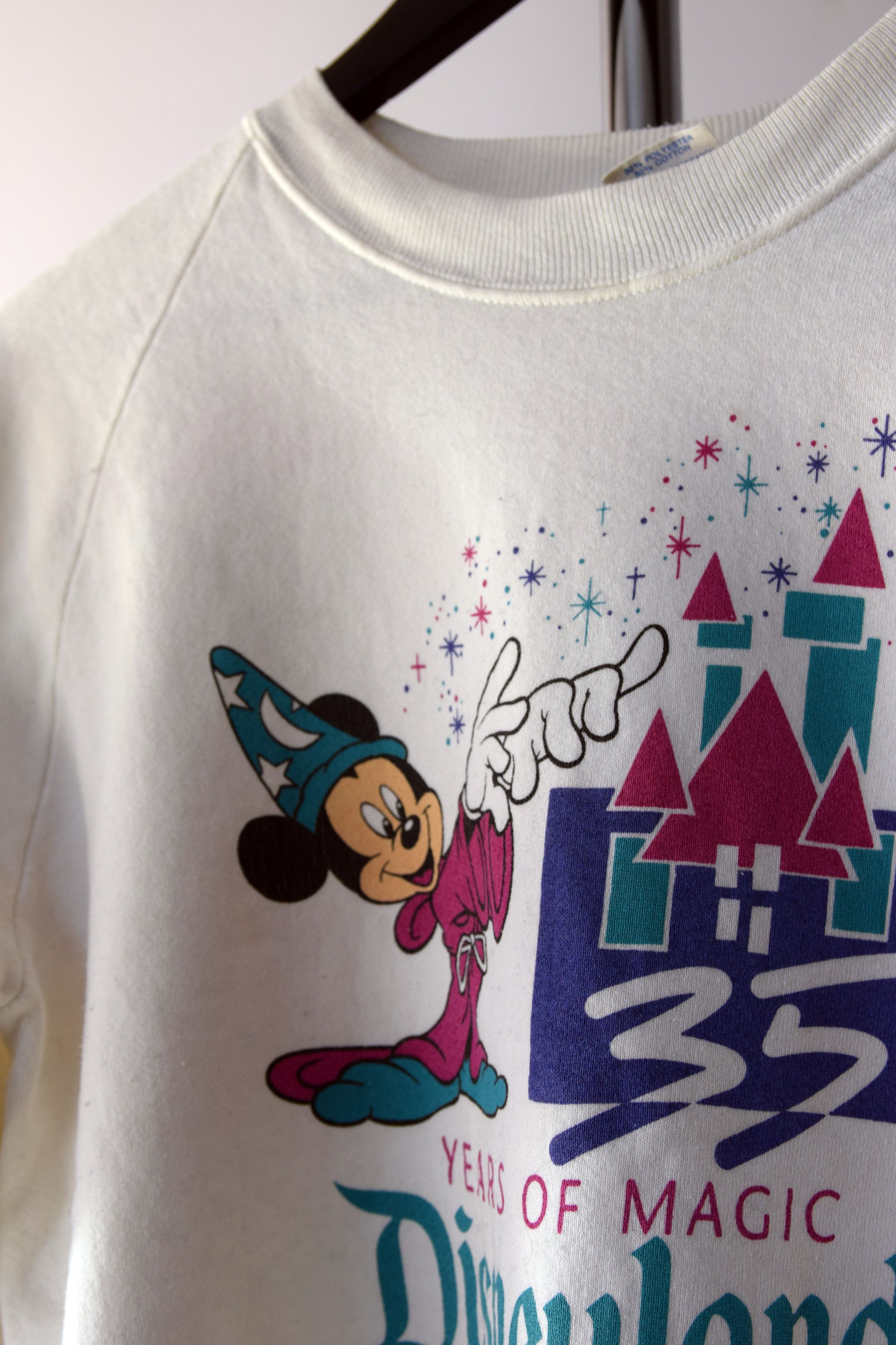 Disney × Vintage Vintage 90s Disneyland Crewneck 1990s Donald Duck Size US XXL / EU 58 / 5 - 4 Thumbnail