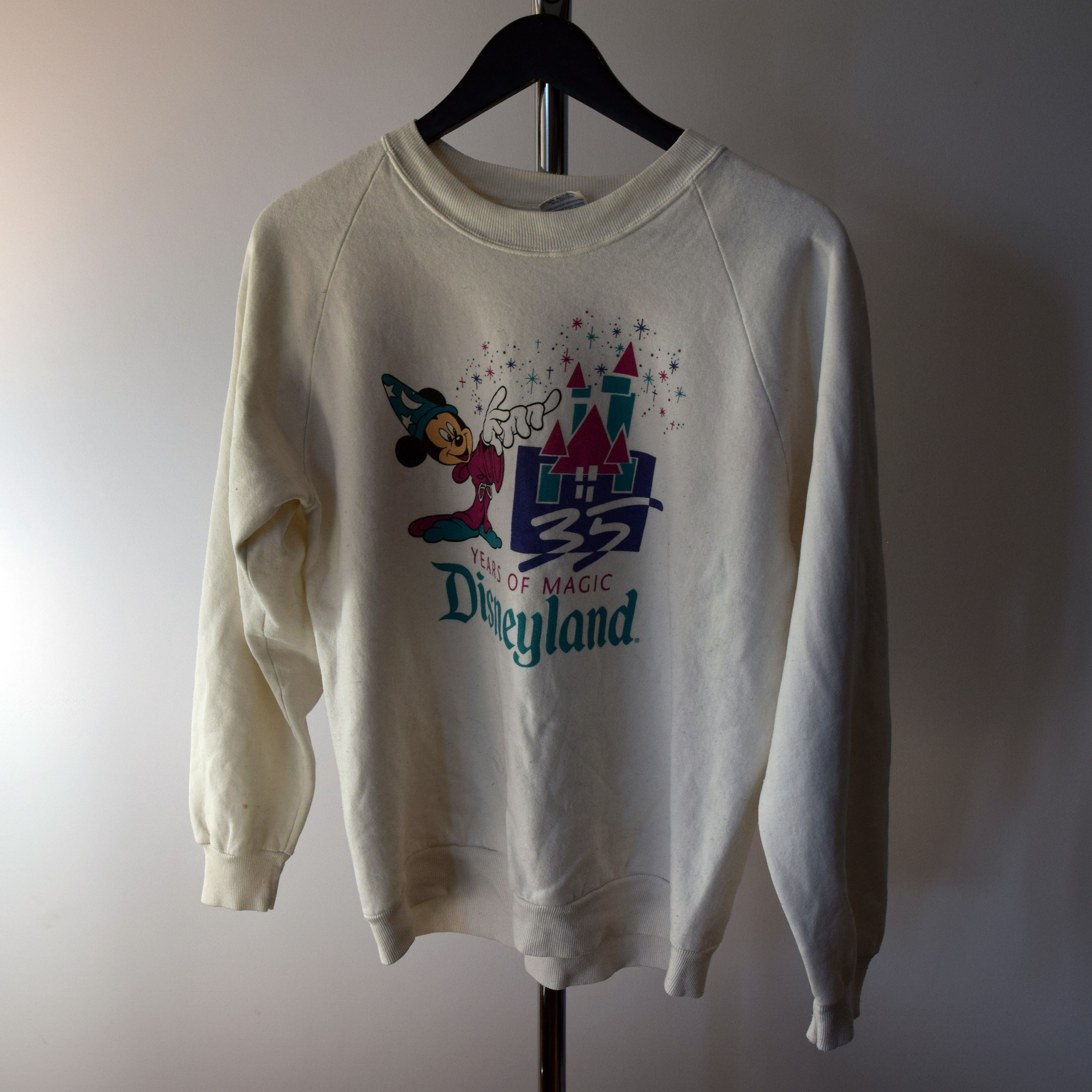 Disney × Vintage Vintage 90s Disneyland Crewneck 1990s Donald Duck Size US XXL / EU 58 / 5 - 1 Thumbnail