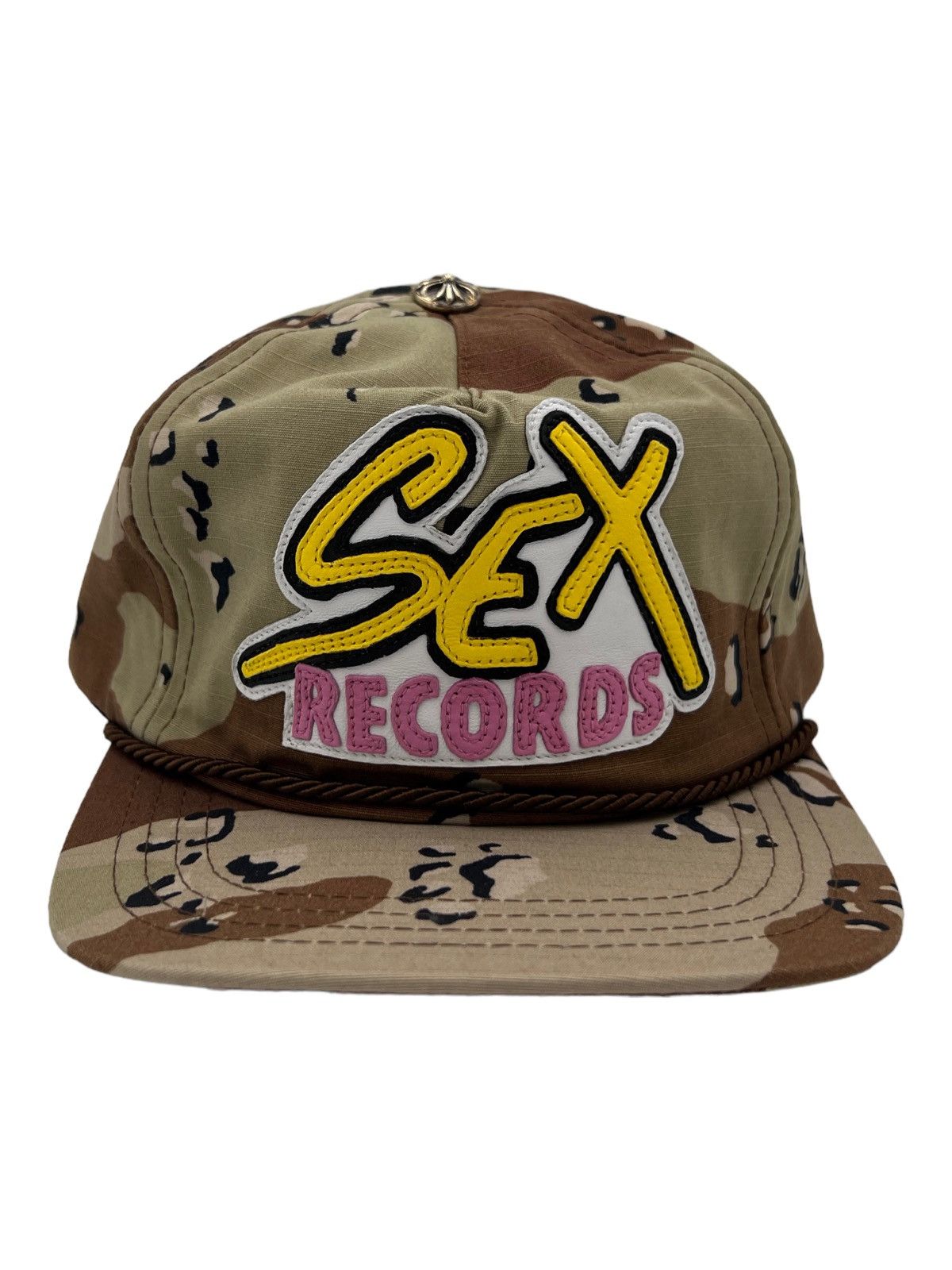 Casquette Trucker Chrome Hearts Matty Boy Sex Records - Modèle Vert Smiley, Taille M, Neuf Sans étiquette