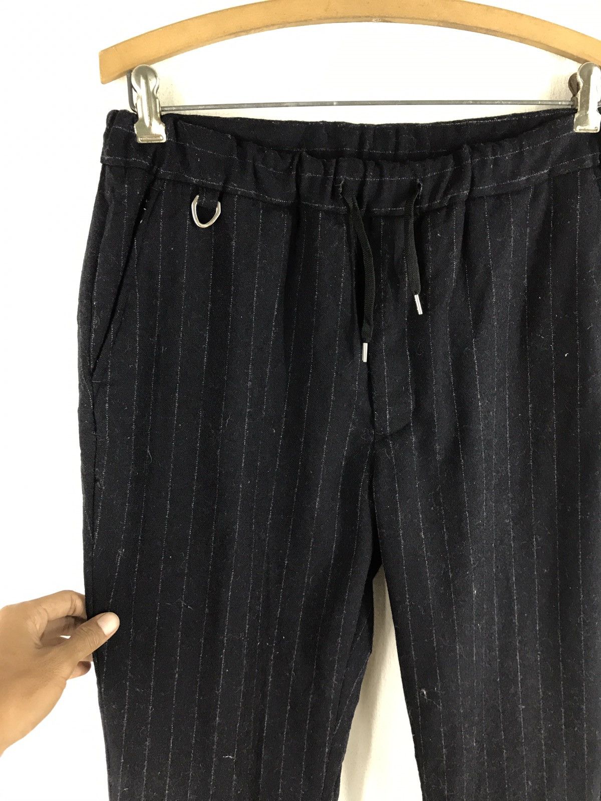 NANO universe NANO UNIVERSE WOOL SWEAT TROUSER PANT Size US 30 / EU 46 - 6 Thumbnail