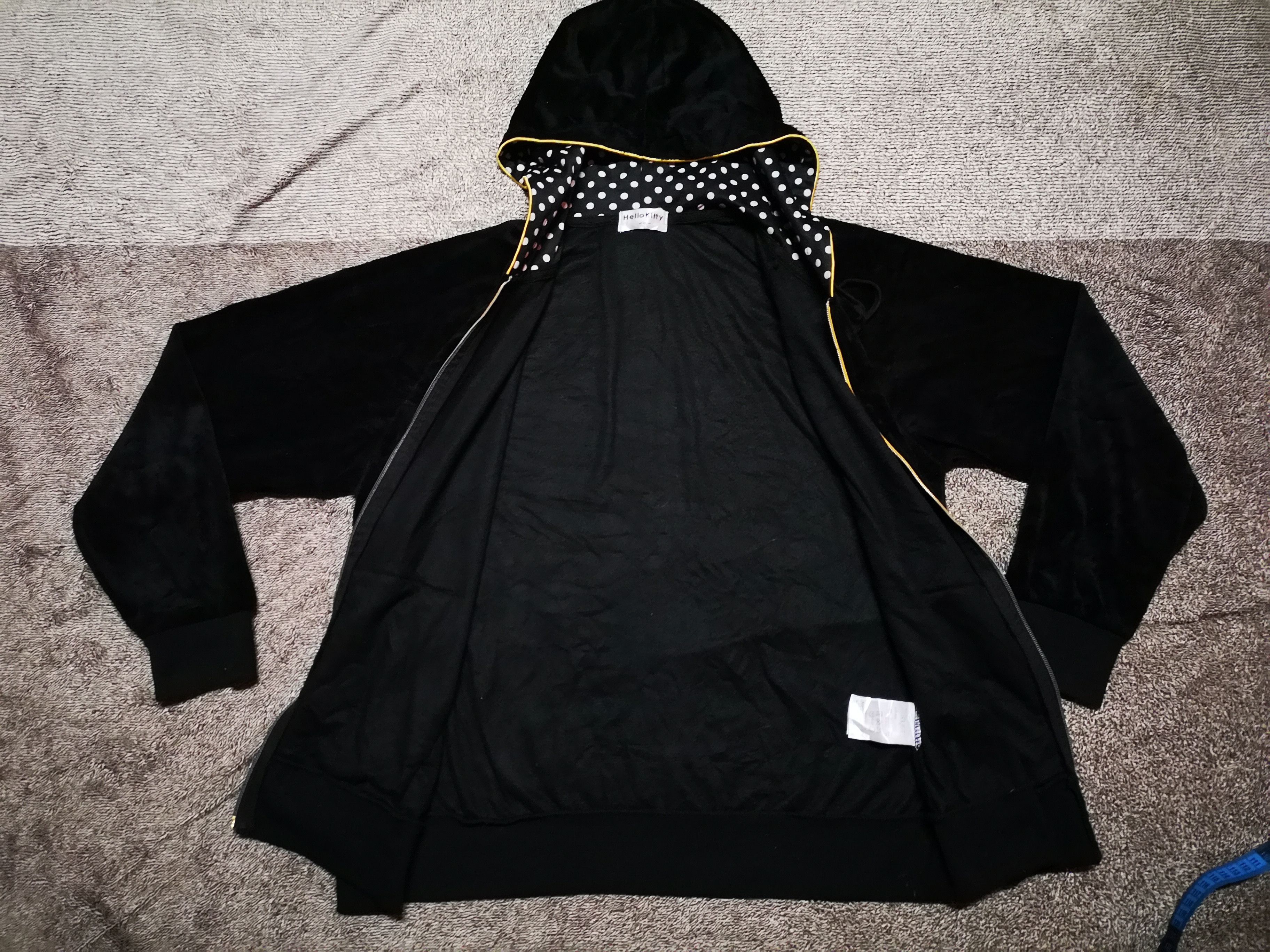 Anime Hello Kitty zipper Hoodie fleece Size US L / EU 52-54 / 3 - 5 Thumbnail