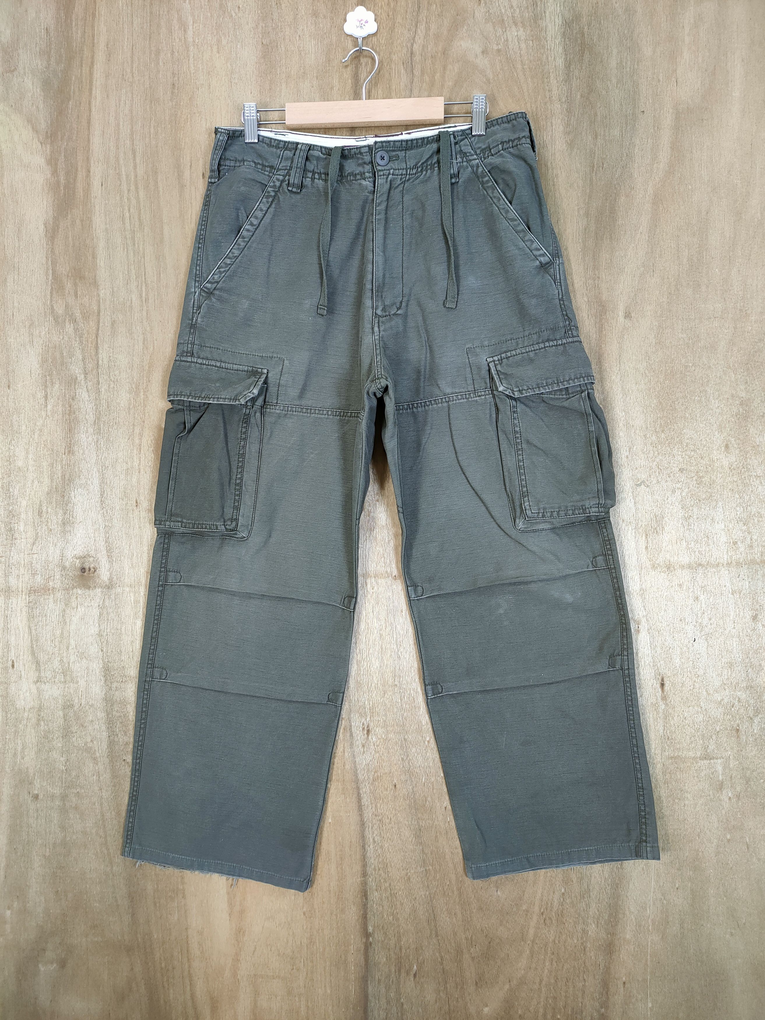 Japanese Brand × Vintage VINTAGE CHEVRE BONDAGE BAGGY CARGO PANTS Size US 32 / EU 48 - 3 Thumbnail