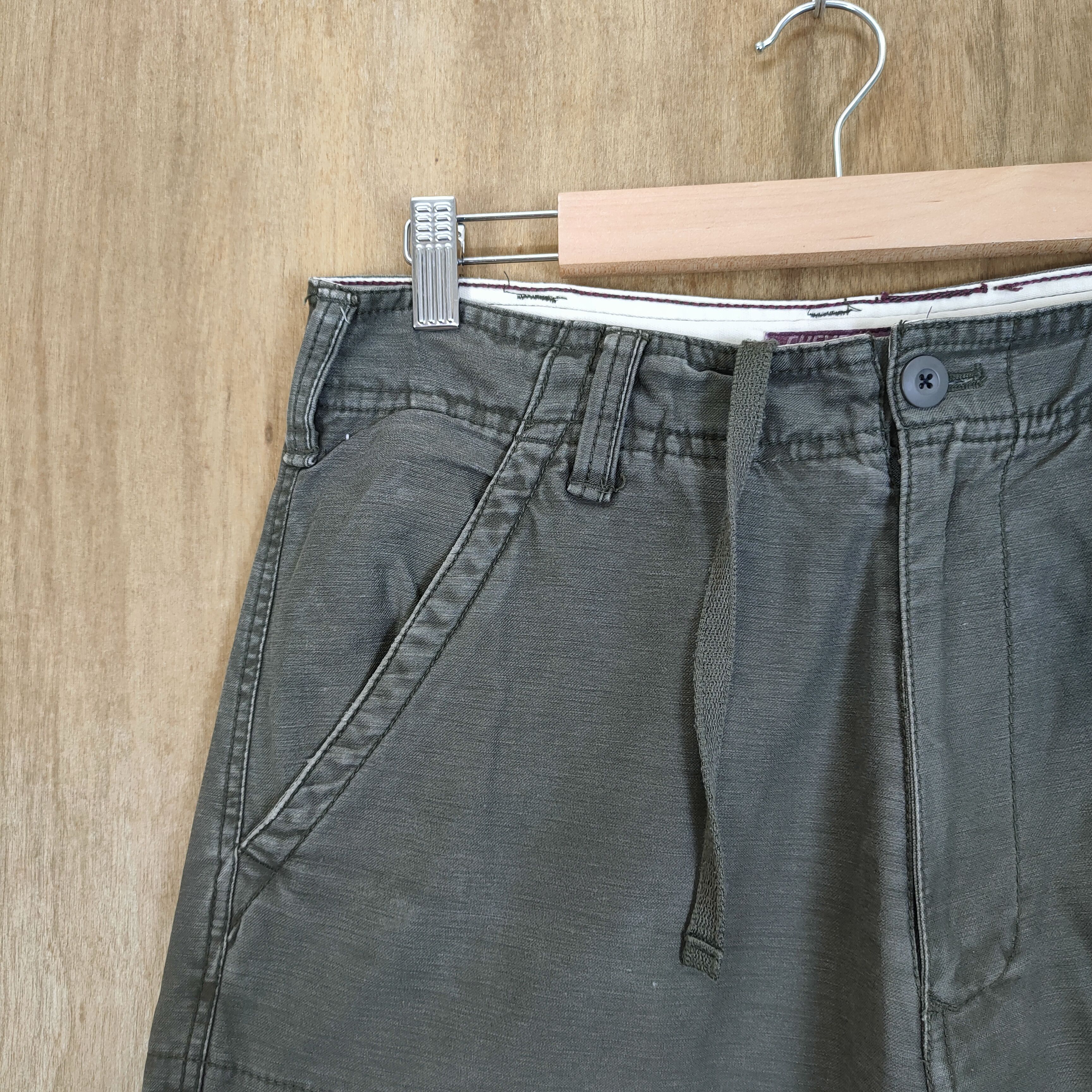 Japanese Brand × Vintage VINTAGE CHEVRE BONDAGE BAGGY CARGO PANTS Size US 32 / EU 48 - 7 Thumbnail