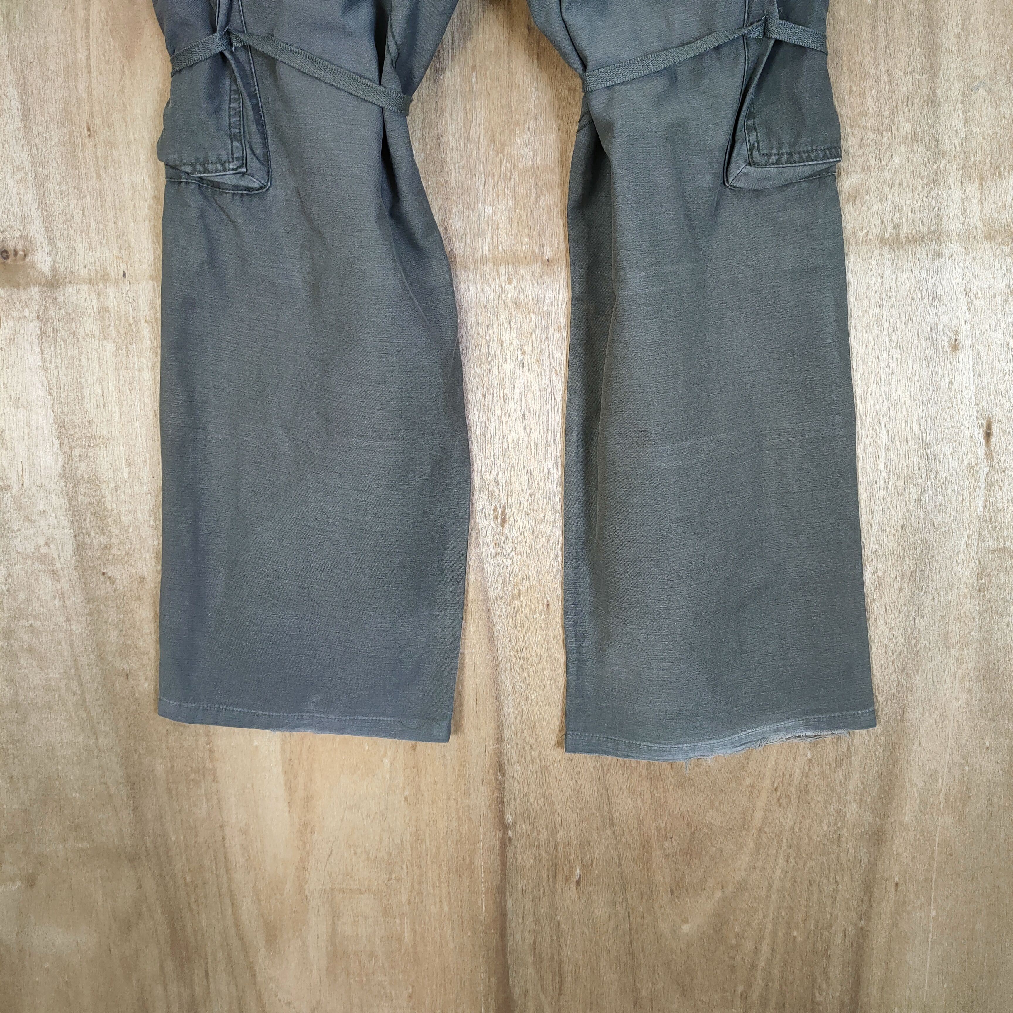 Japanese Brand × Vintage VINTAGE CHEVRE BONDAGE BAGGY CARGO PANTS Size US 32 / EU 48 - 10 Thumbnail