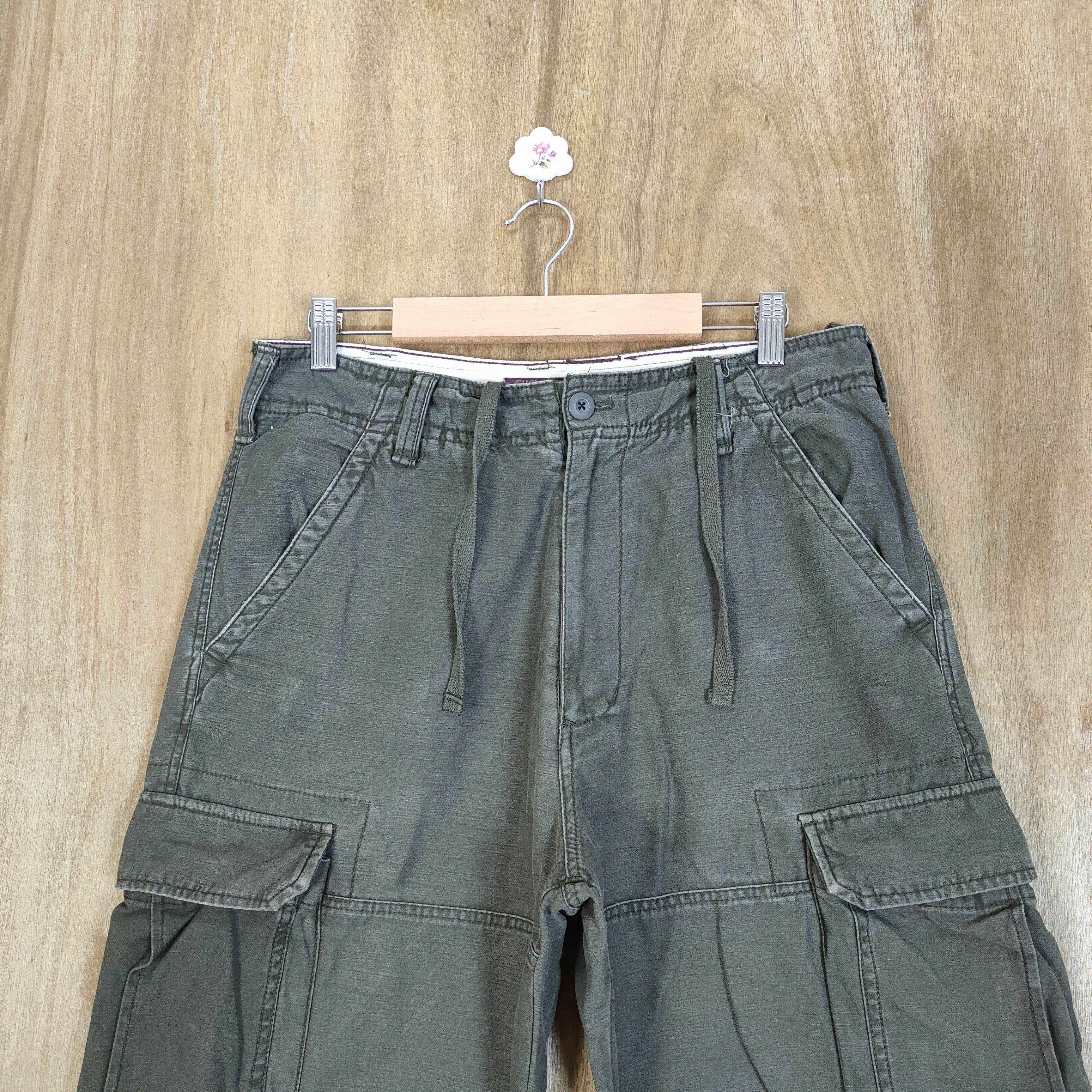Japanese Brand × Vintage VINTAGE CHEVRE BONDAGE BAGGY CARGO PANTS Size US 32 / EU 48 - 4 Thumbnail