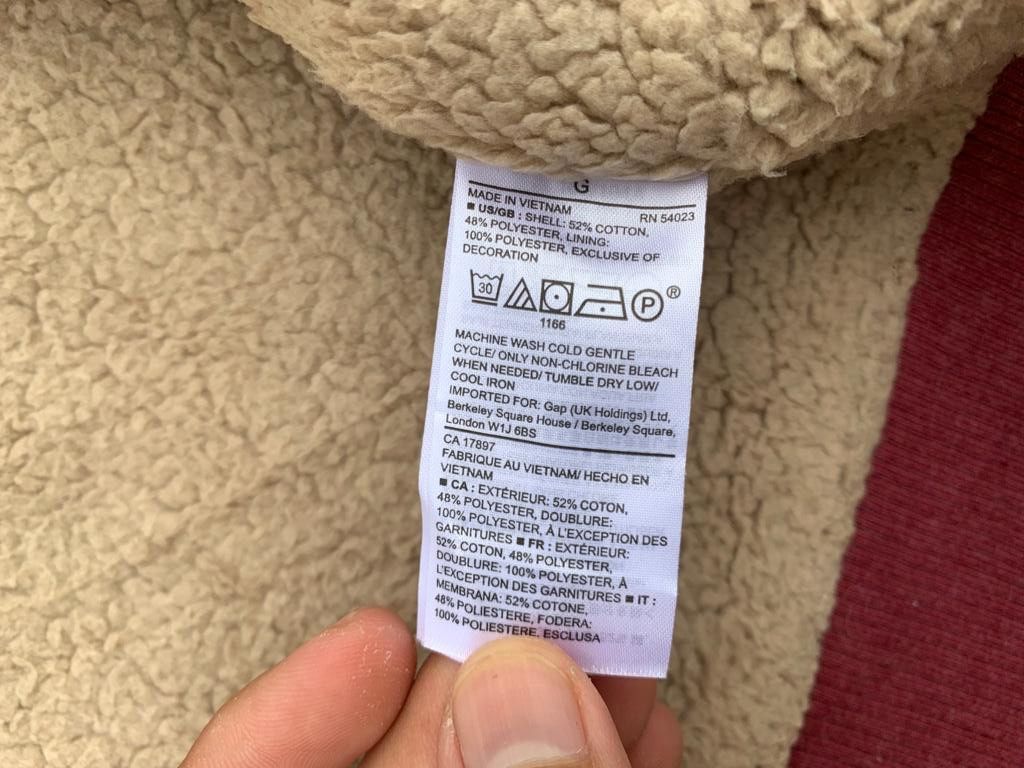 Gap Vintage Gap Hoodie(sherpa Inside) Size US L / EU 52-54 / 3 - 12 Thumbnail