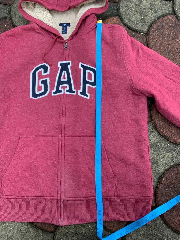 Gap Vintage Gap Hoodie(sherpa Inside) Size US L / EU 52-54 / 3 - 15 Thumbnail