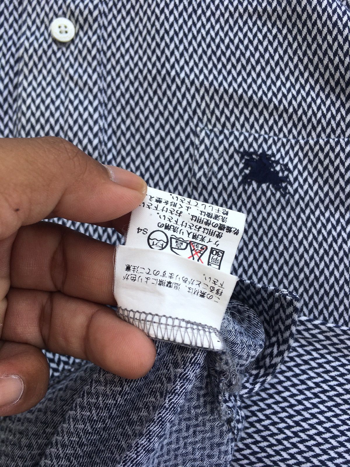 Burberry Rare Vintage Burberry Polo Shirt Size US L / EU 52-54 / 3 - 11 Thumbnail
