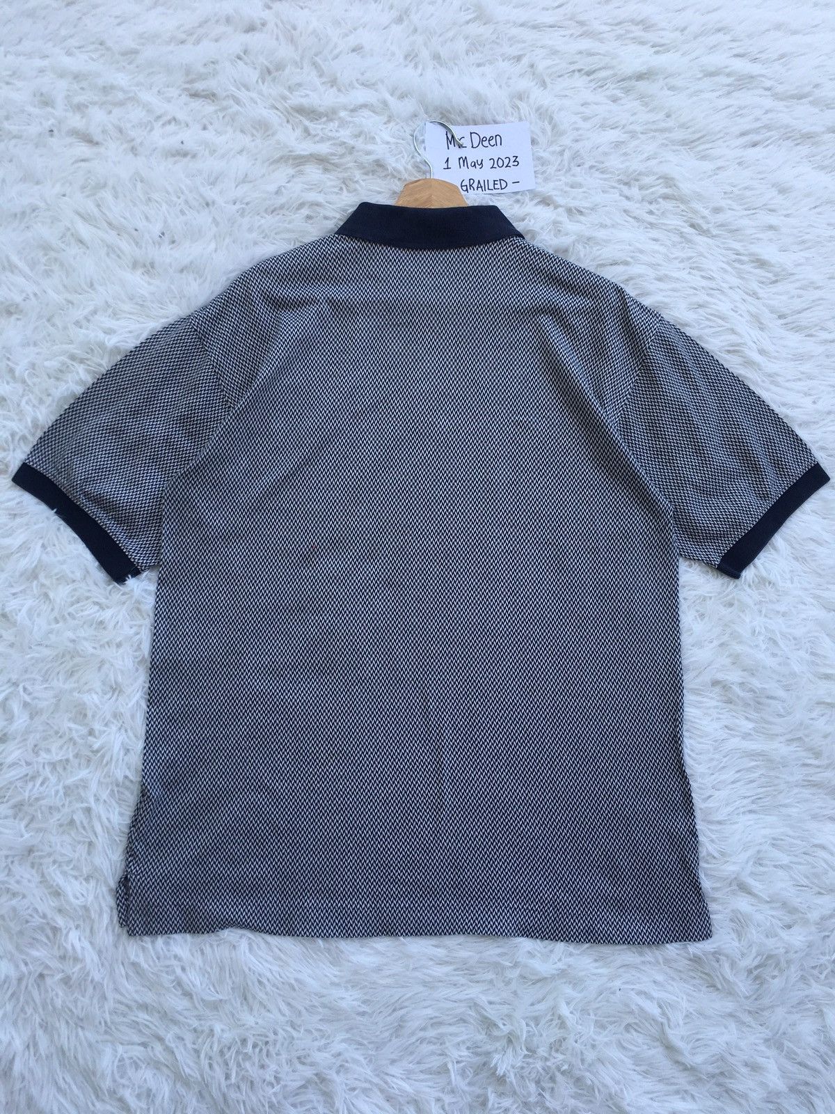 Burberry Rare Vintage Burberry Polo Shirt Size US L / EU 52-54 / 3 - 14 Thumbnail