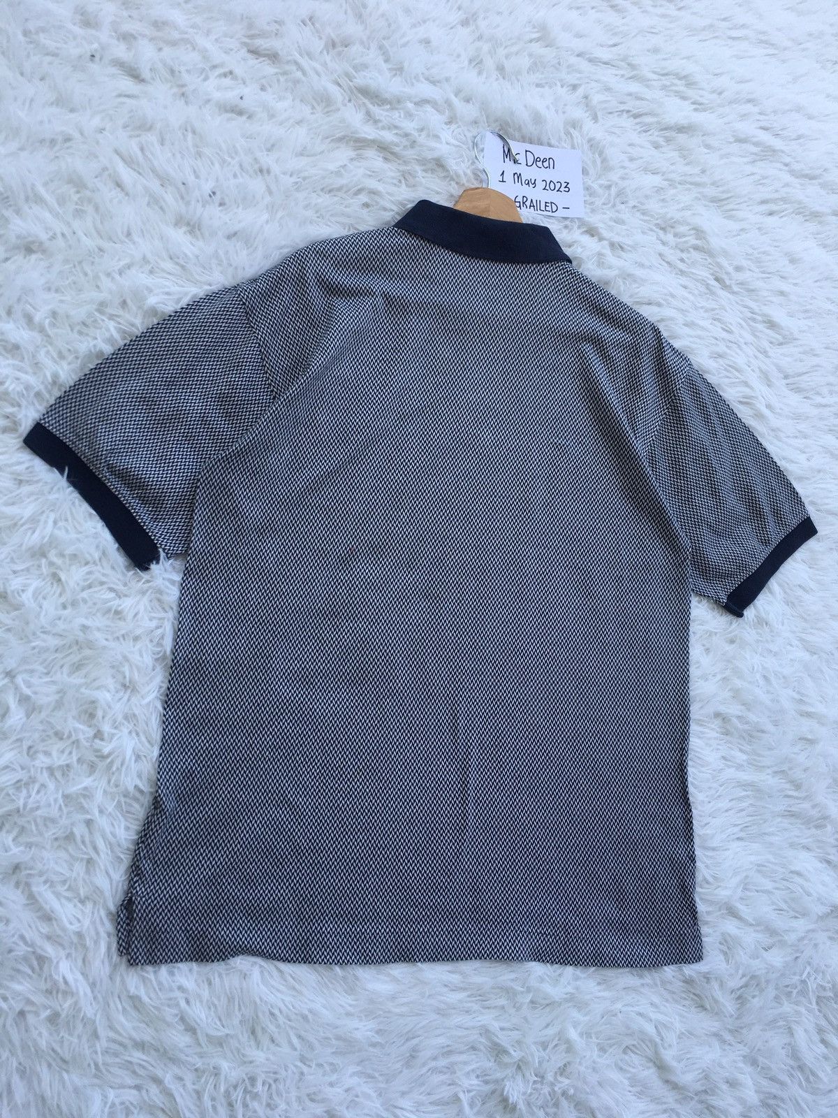 Burberry Rare Vintage Burberry Polo Shirt Size US L / EU 52-54 / 3 - 15 Thumbnail