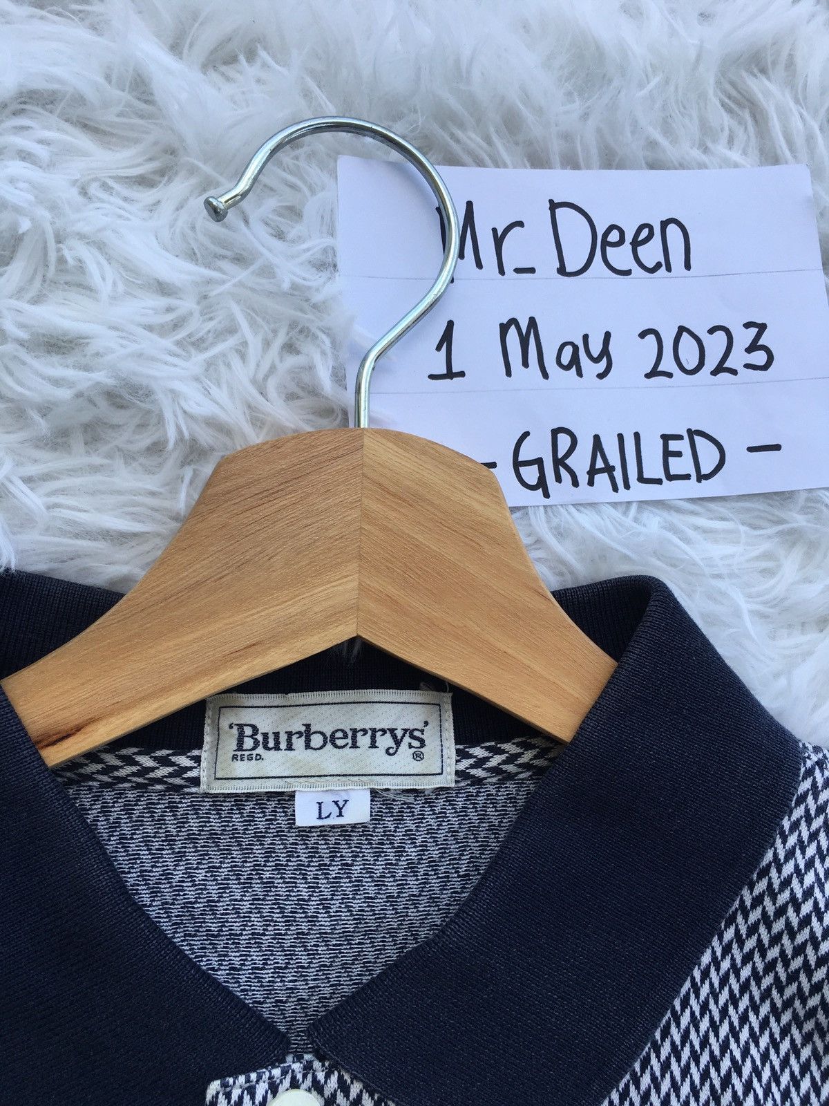 Burberry Rare Vintage Burberry Polo Shirt Size US L / EU 52-54 / 3 - 9 Thumbnail