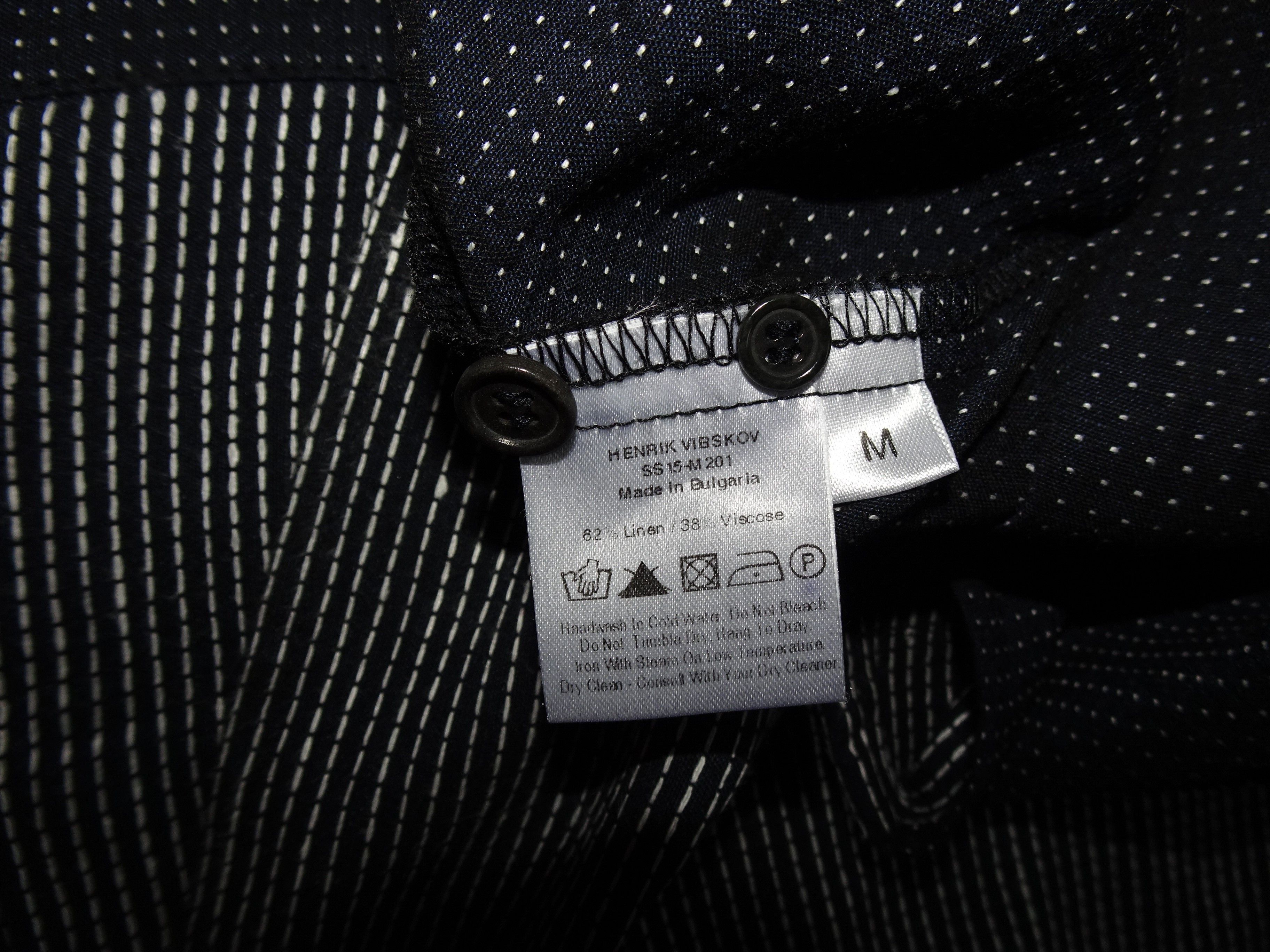 Henrik Vibskov HENRIK VIBSKOV LINEN SHIRT RARE Size US M / EU 48-50 / 2 - 3 Thumbnail