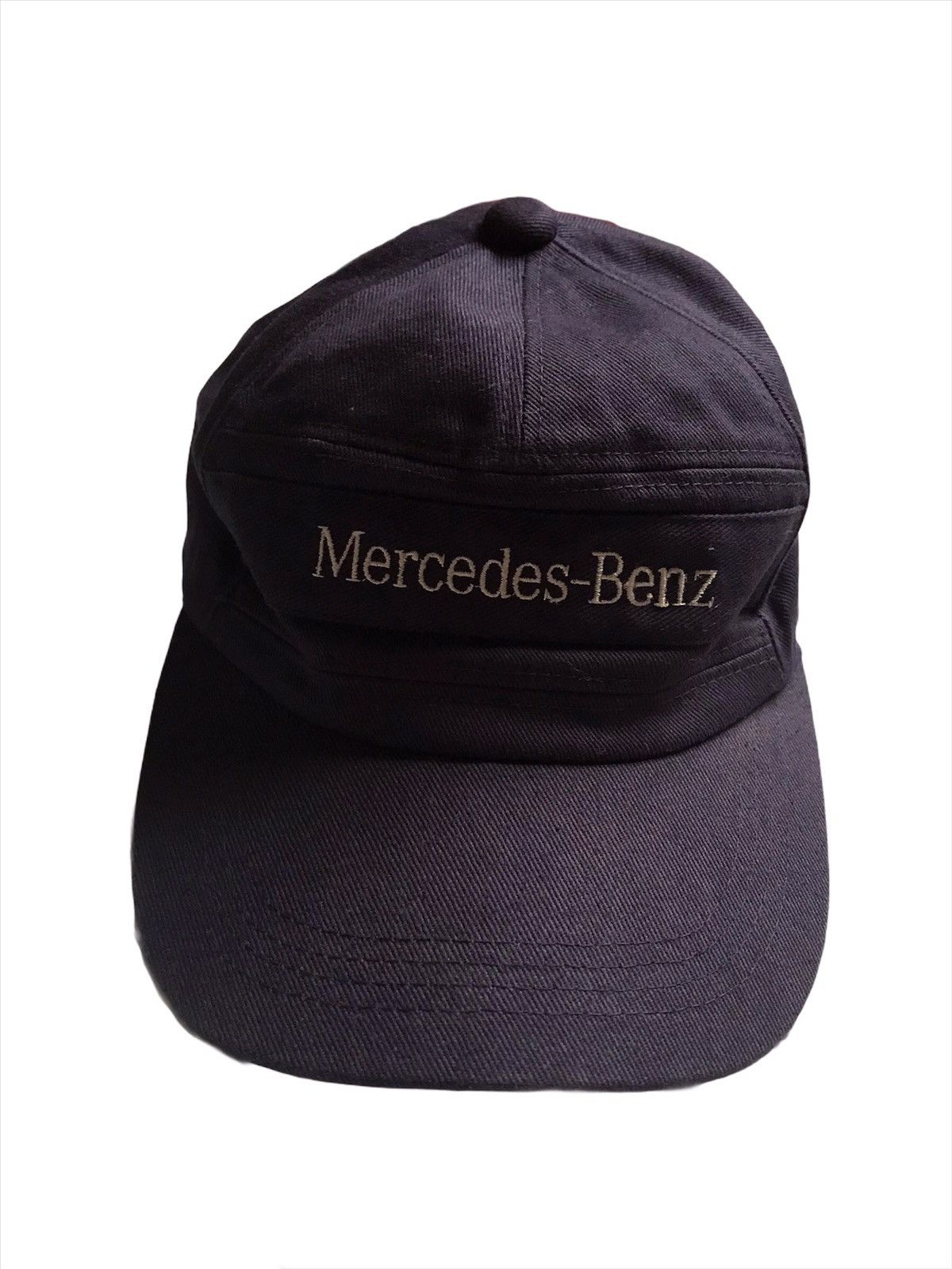 Mercedes-Benz × Vintage Final 🔥Vintage Mercedes Benz Spellout Cap Snapback Size ONE SIZE - 4 Thumbnail
