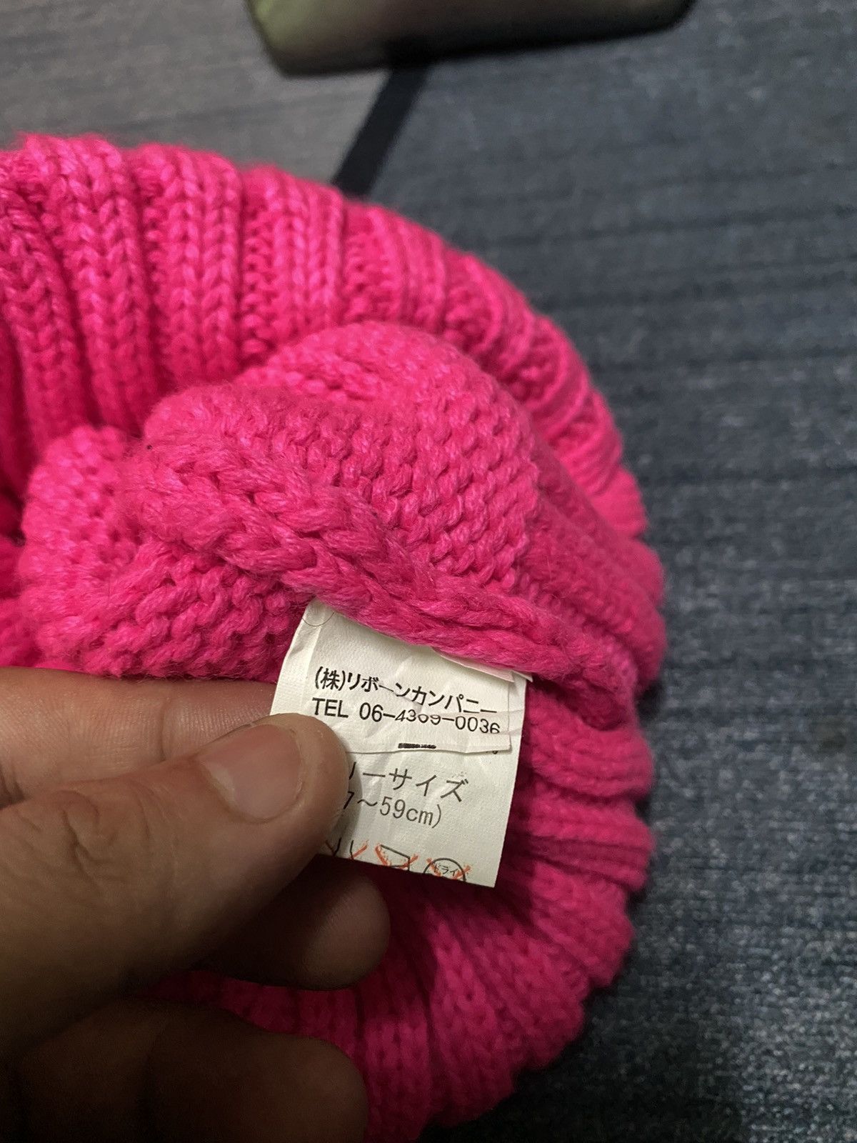 Japanese Brand Hot Pink Bunny Ears Horn Devil Beanie Hat Size ONE SIZE - 5 Thumbnail