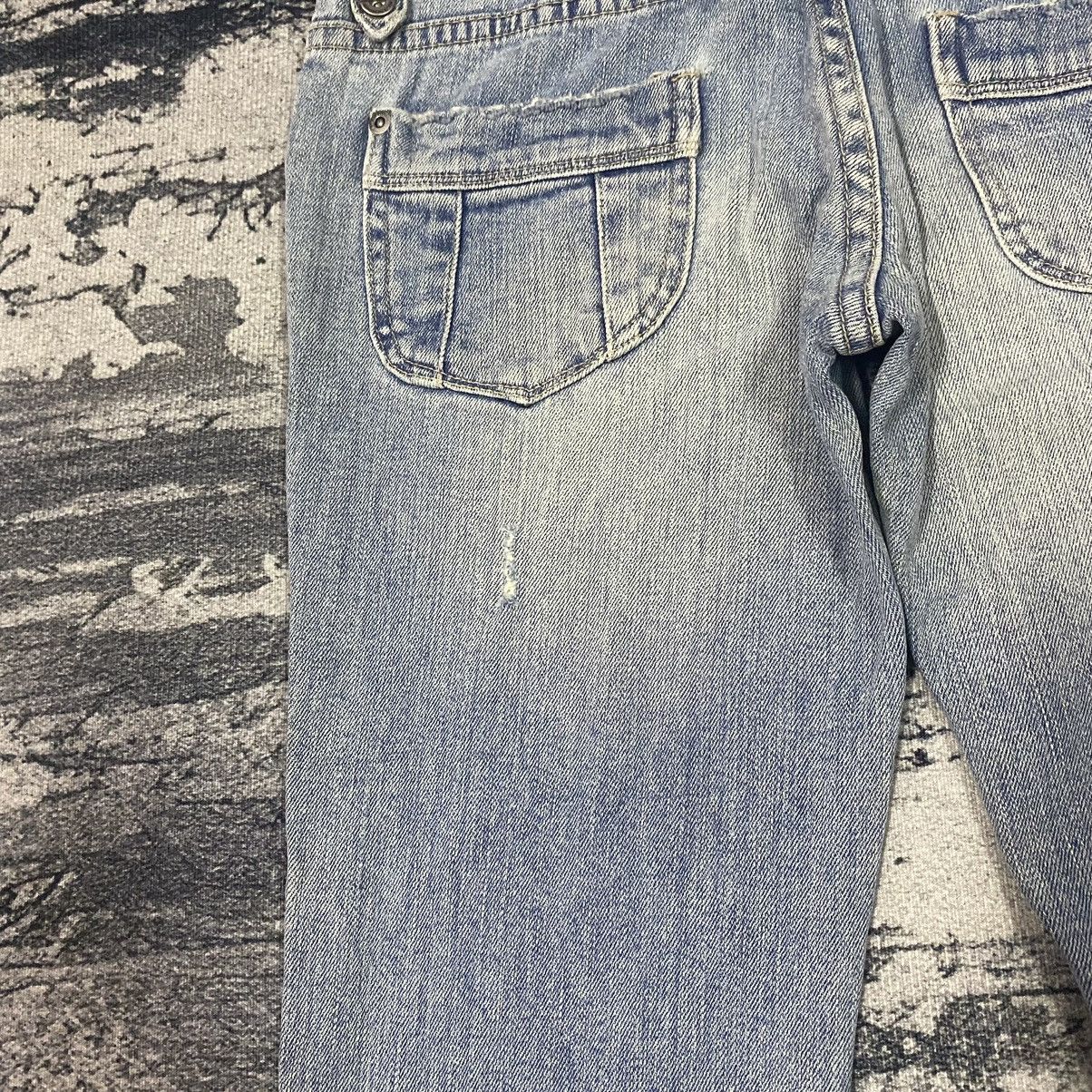 Element × Japanese Brand × Vintage Vintage Japanese Skate Element Flare Denim Jeans Size 30" / US 8 / IT 44 - 12 Thumbnail