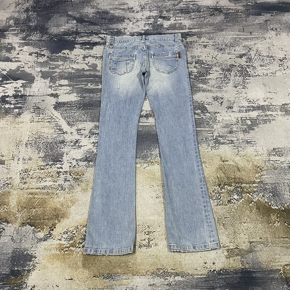 Element × Japanese Brand × Vintage Vintage Japanese Skate Element Flare Denim Jeans Size 30" / US 8 / IT 44 - 2 Thumbnail