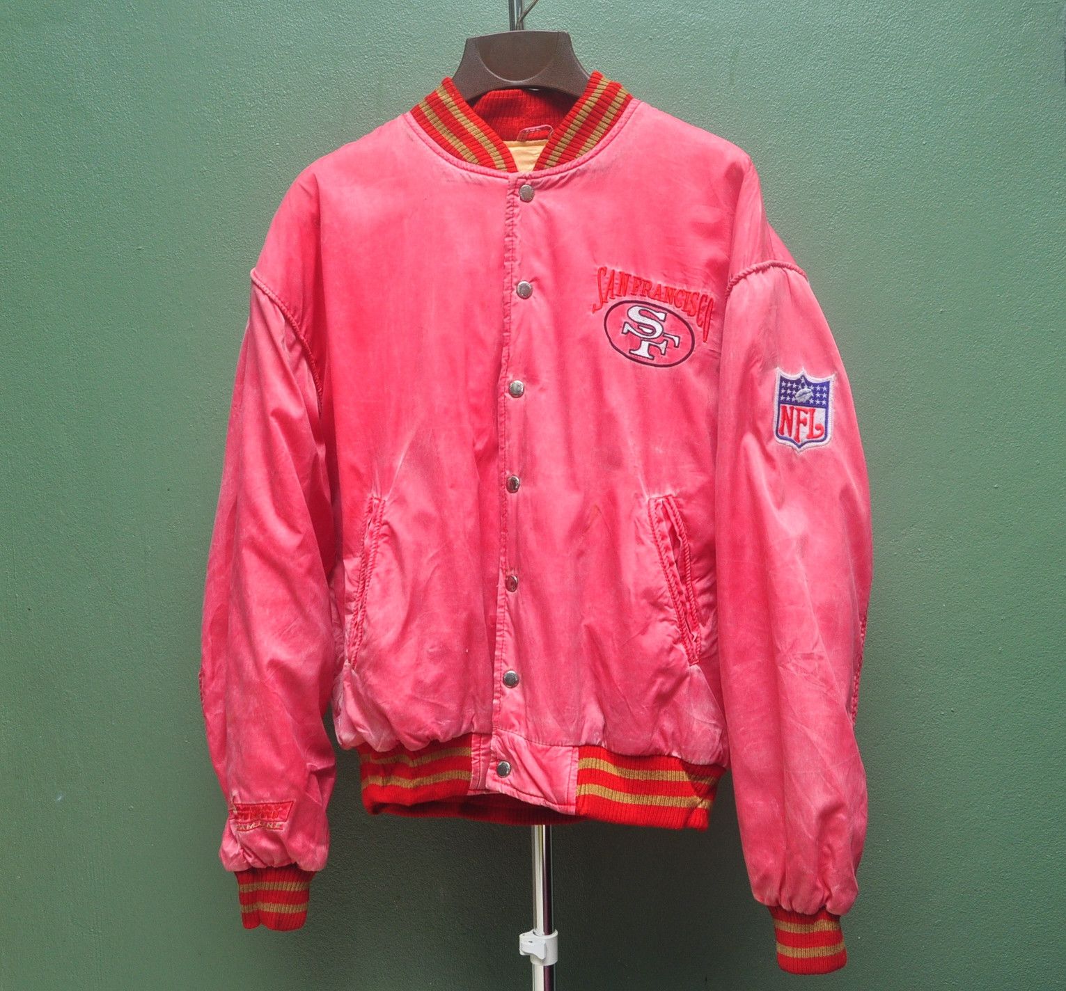 Designer × Japanese Brand × NFL Vintage NFL San Francisco 49ERS Sweater Travis Scott Style Size US L / EU 52-54 / 3 - 3 Thumbnail