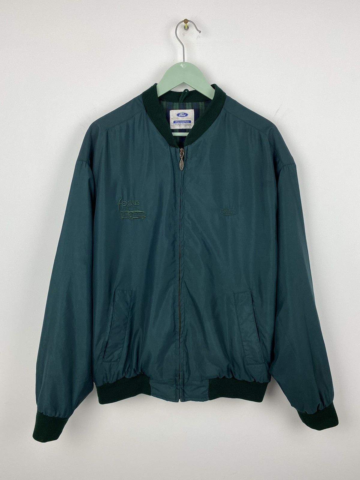 Vintage Vintage Ford Focus Racing Jacket BMW Honda Subaru Mercedes Size US L / EU 52-54 / 3 - 1 Thumbnail