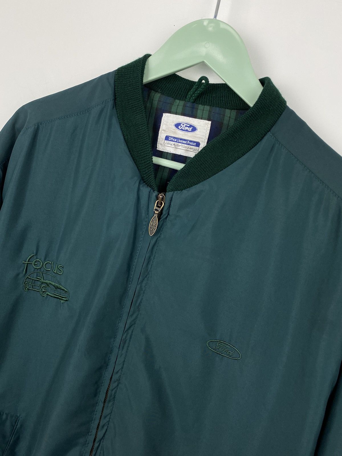 Vintage Vintage Ford Focus Racing Jacket BMW Honda Subaru Mercedes Size US L / EU 52-54 / 3 - 2 Thumbnail