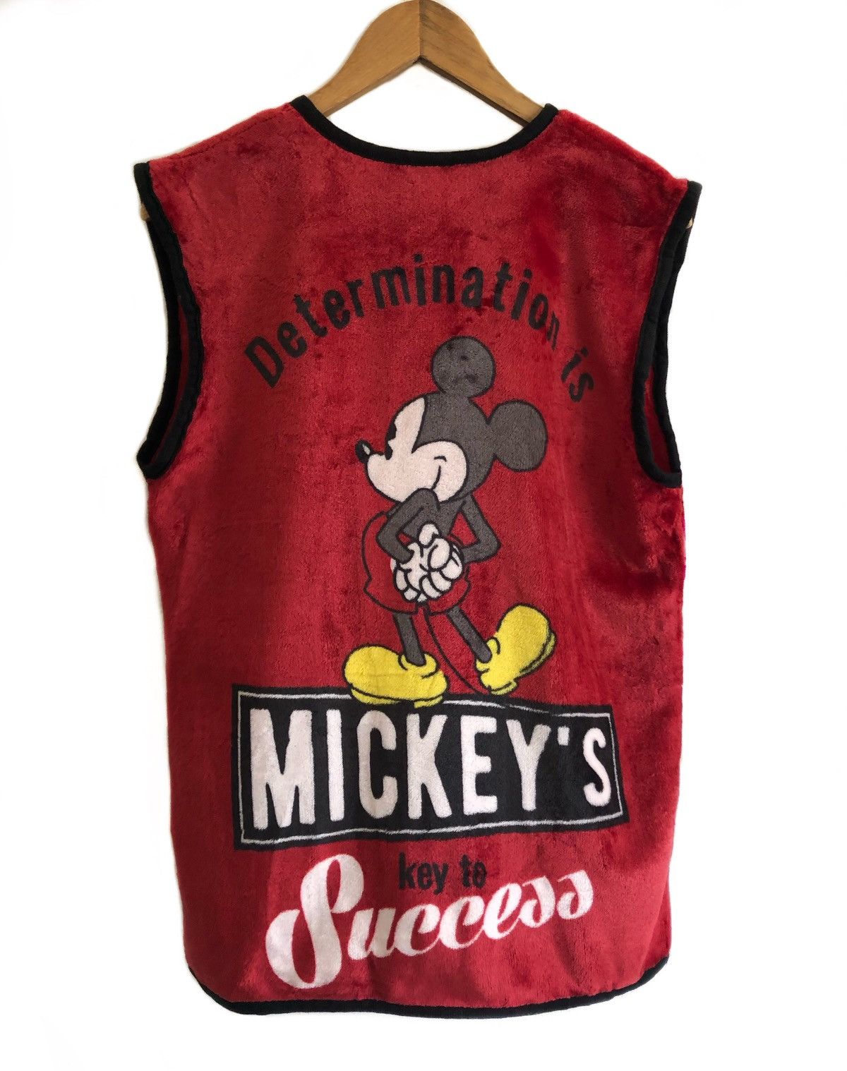 Mickey Mouse × Mickey Unlimited × Vintage Vintage 80s Mickey Mouse cardigan vests Size US M / EU 48-50 / 2 - 6 Thumbnail