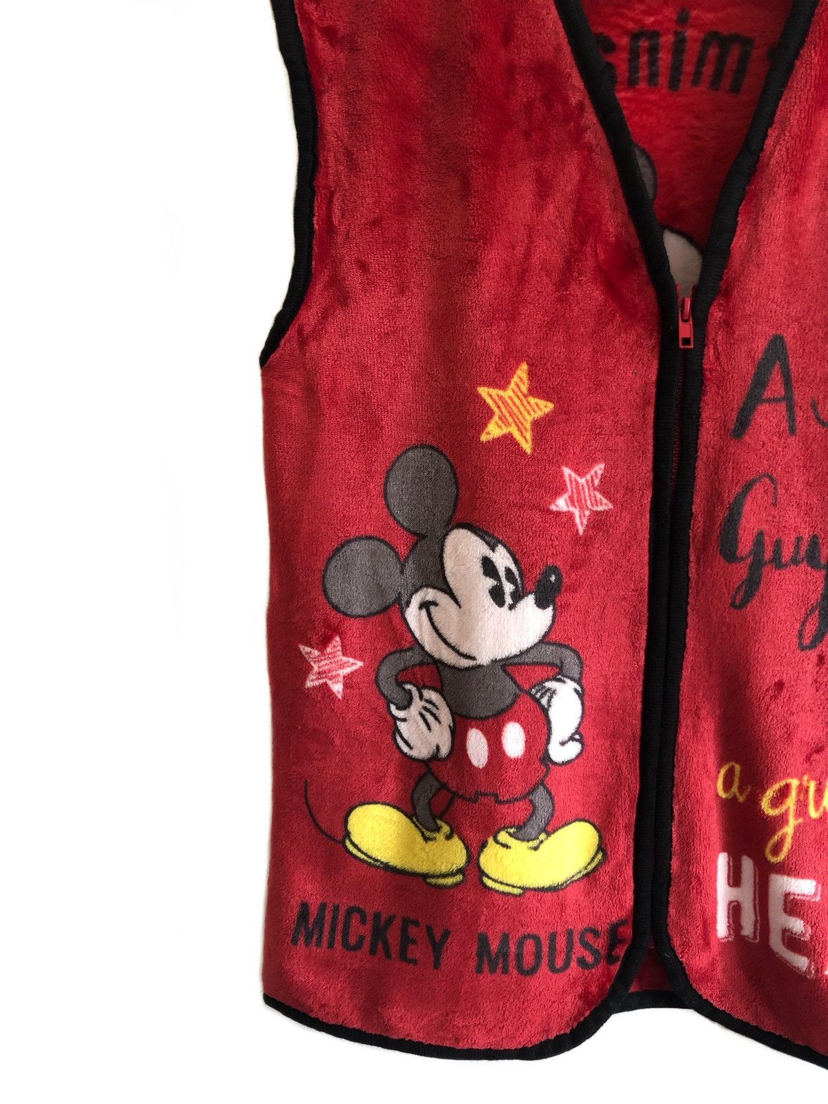 Mickey Mouse × Mickey Unlimited × Vintage Vintage 80s Mickey Mouse cardigan vests Size US M / EU 48-50 / 2 - 4 Thumbnail