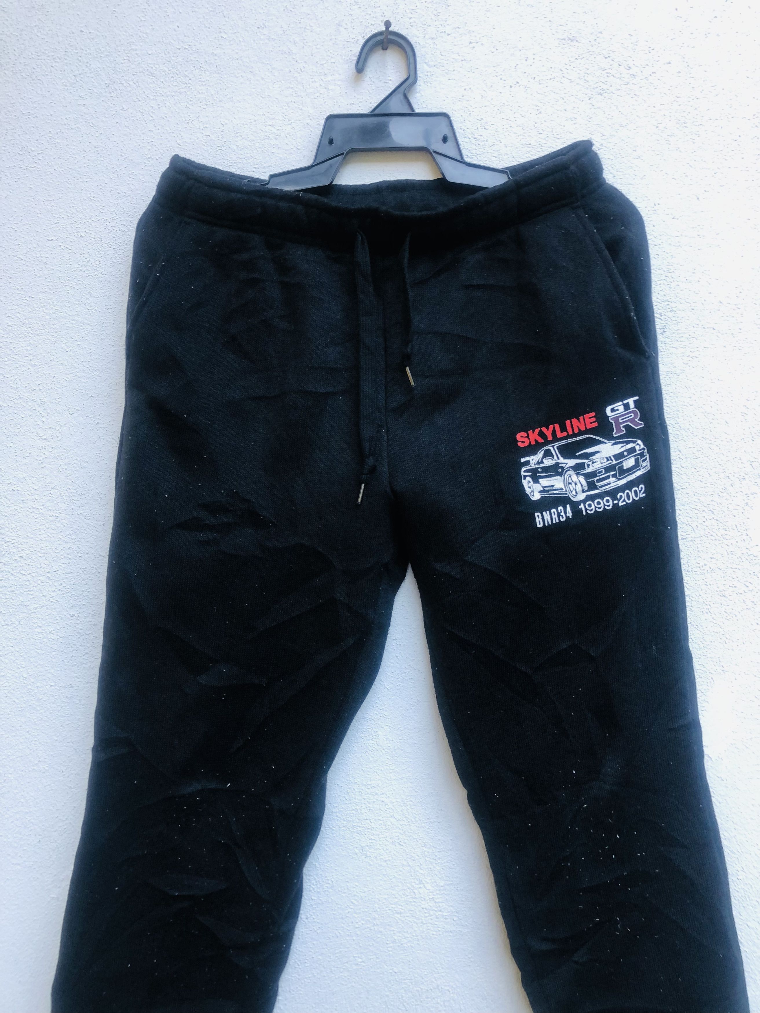 Japanese Brand × Vintage Nissan Skyline GTR Jogger Pant Designer Fashion Style Size US 31 - 3 Thumbnail
