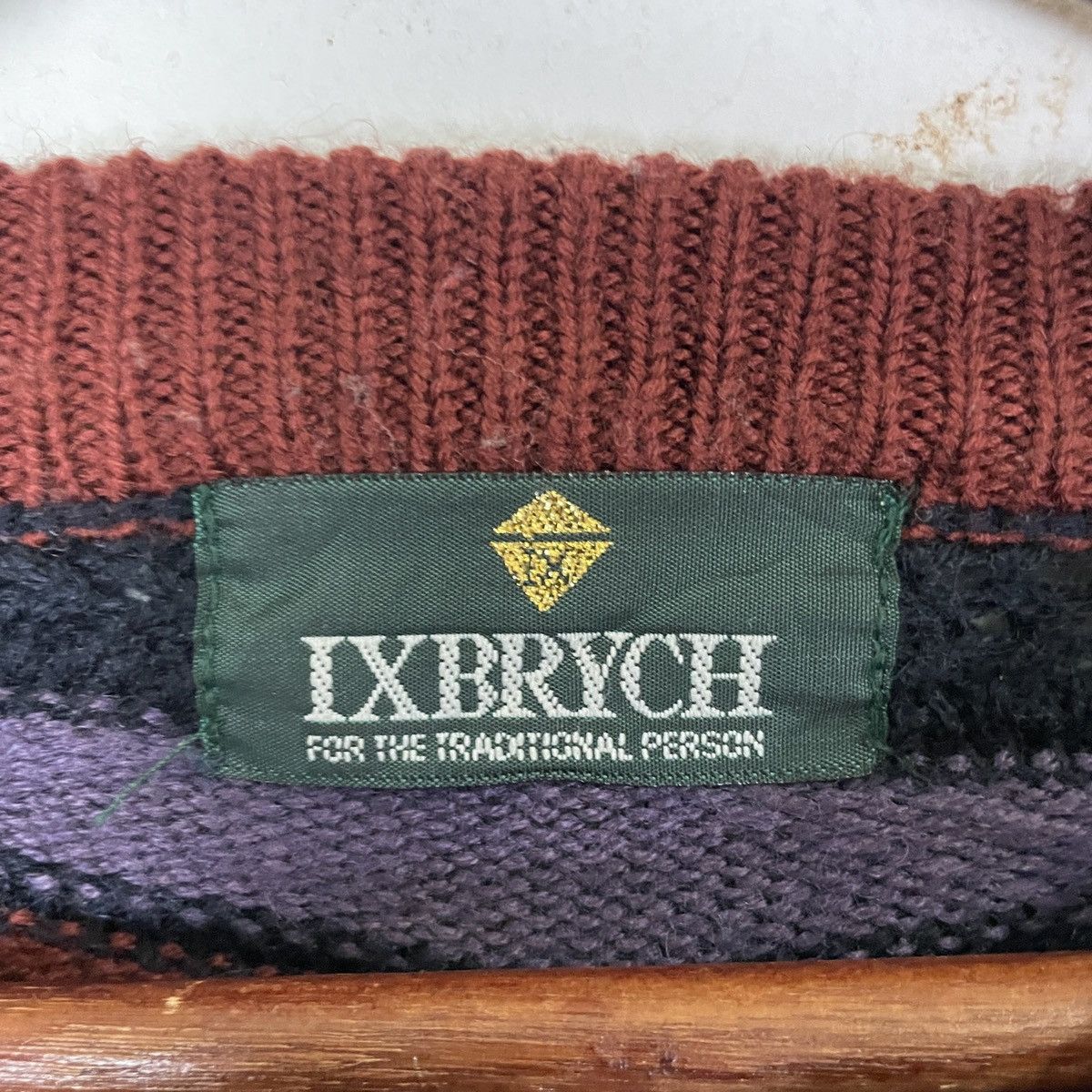 Aran Isles Knitwear Vintage Ixbryeh Coogi Style Crewneck Knitwear Sweater Size US S / EU 44-46 / 1 - 5 Thumbnail
