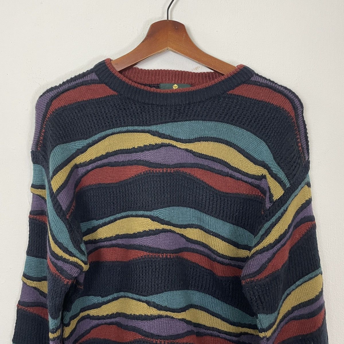 Aran Isles Knitwear Vintage Ixbryeh Coogi Style Crewneck Knitwear Sweater Size US S / EU 44-46 / 1 - 4 Thumbnail