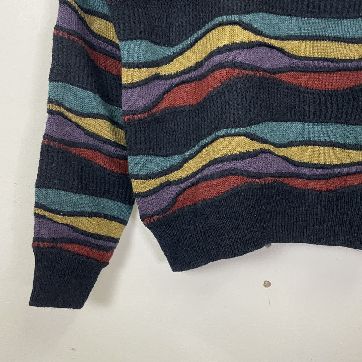 Aran Isles Knitwear Vintage Ixbryeh Coogi Style Crewneck Knitwear Sweater Size US S / EU 44-46 / 1 - 9 Thumbnail