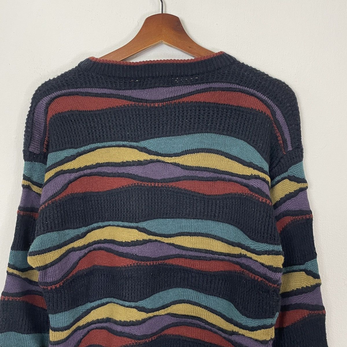 Aran Isles Knitwear Vintage Ixbryeh Coogi Style Crewneck Knitwear Sweater Size US S / EU 44-46 / 1 - 10 Thumbnail