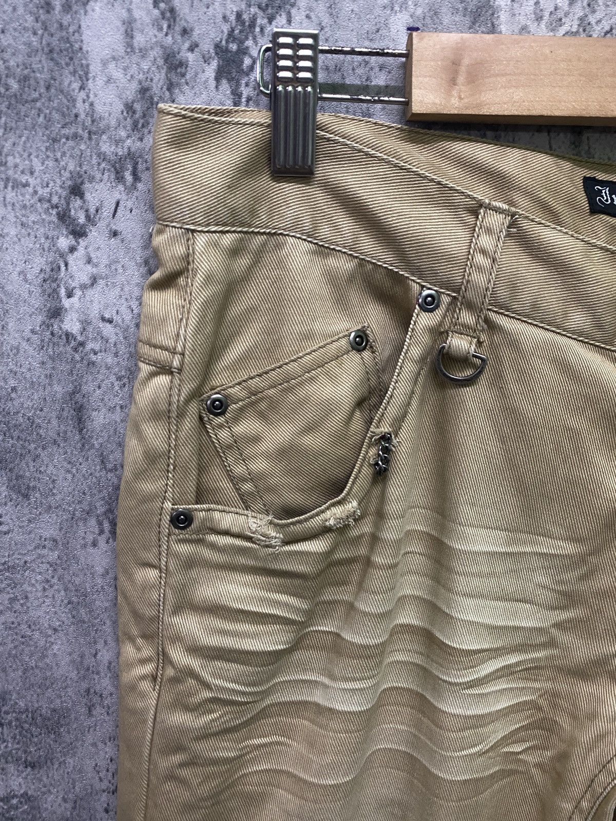 In The Attic × Japanese Brand × Seditionaries Japan IN THE ATTIC Chain Buckle Back Pants Size US 32 / EU 48 - 10 Thumbnail