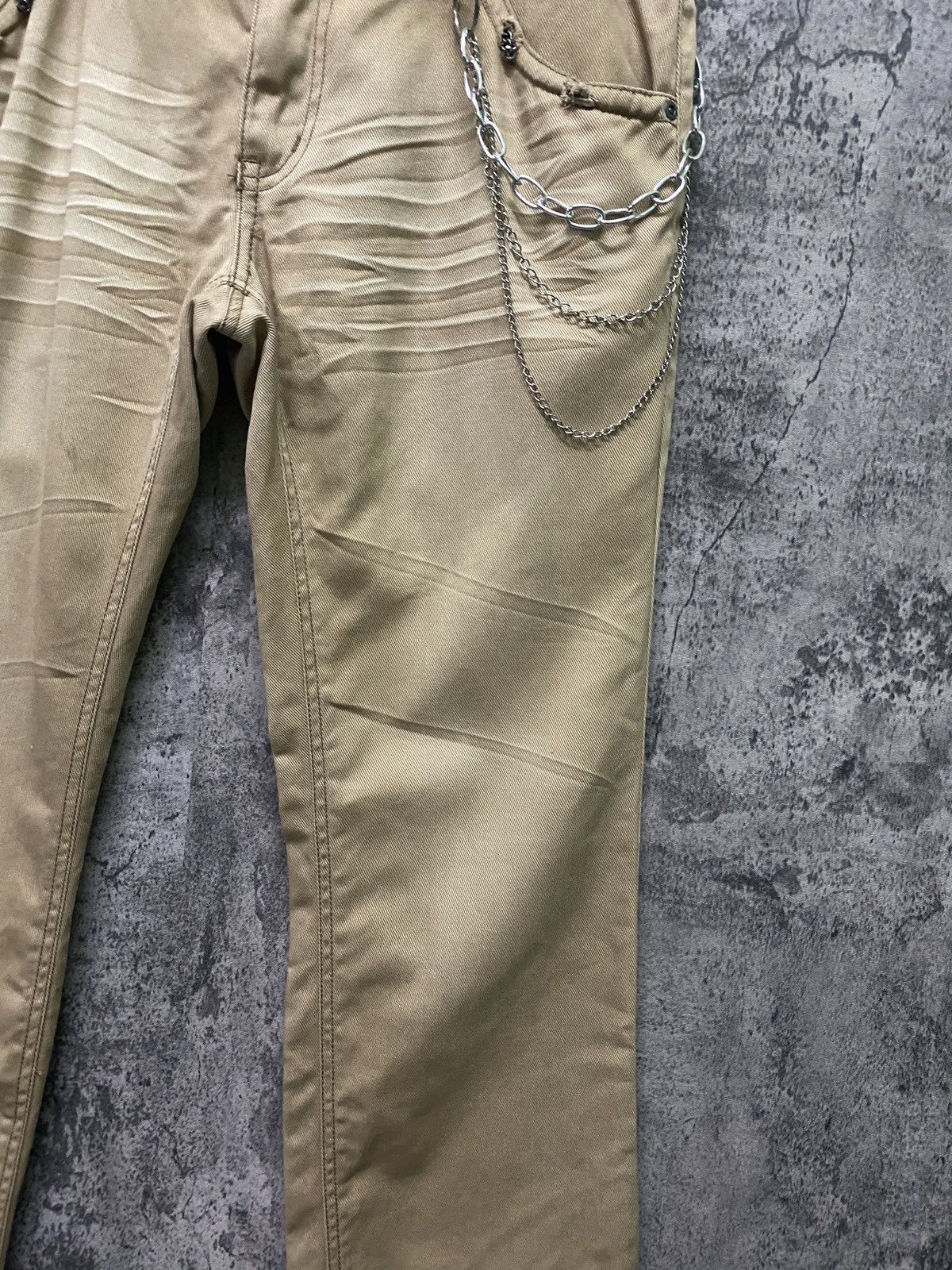 In The Attic × Japanese Brand × Seditionaries Japan IN THE ATTIC Chain Buckle Back Pants Size US 32 / EU 48 - 9 Thumbnail