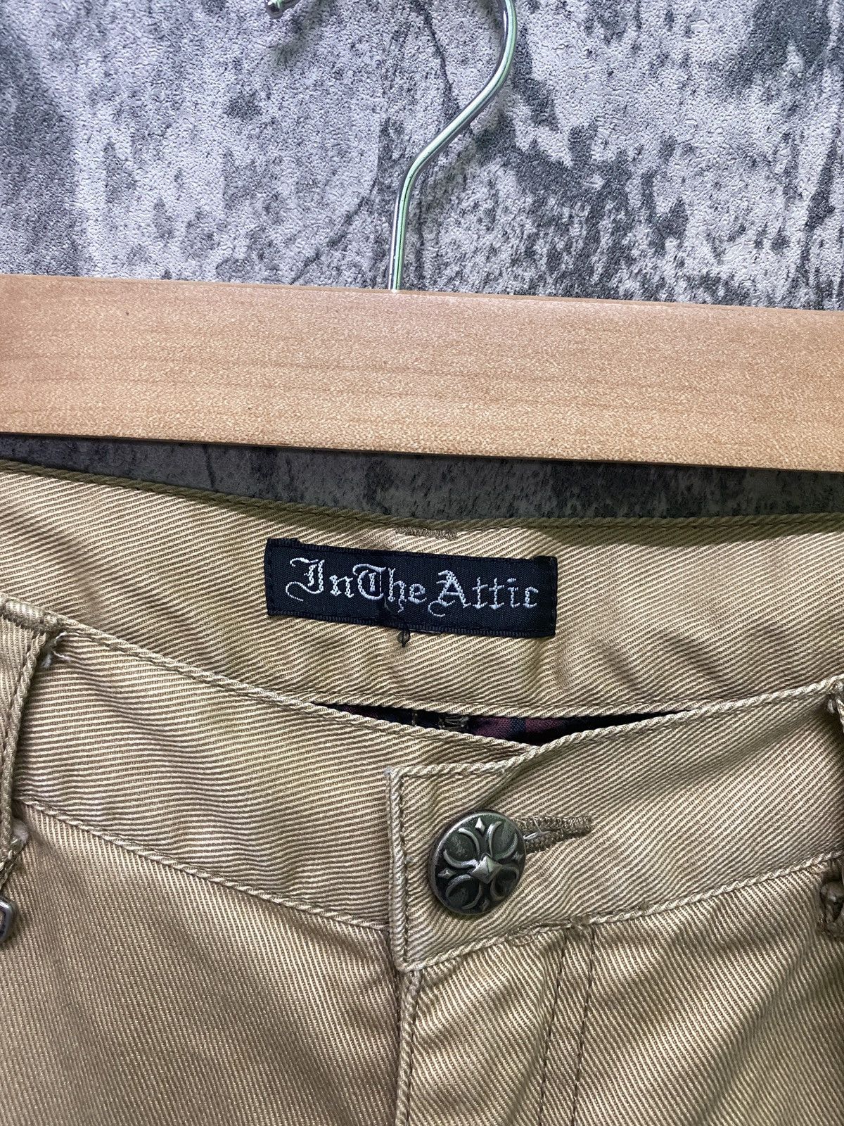 In The Attic × Japanese Brand × Seditionaries Japan IN THE ATTIC Chain Buckle Back Pants Size US 32 / EU 48 - 12 Thumbnail