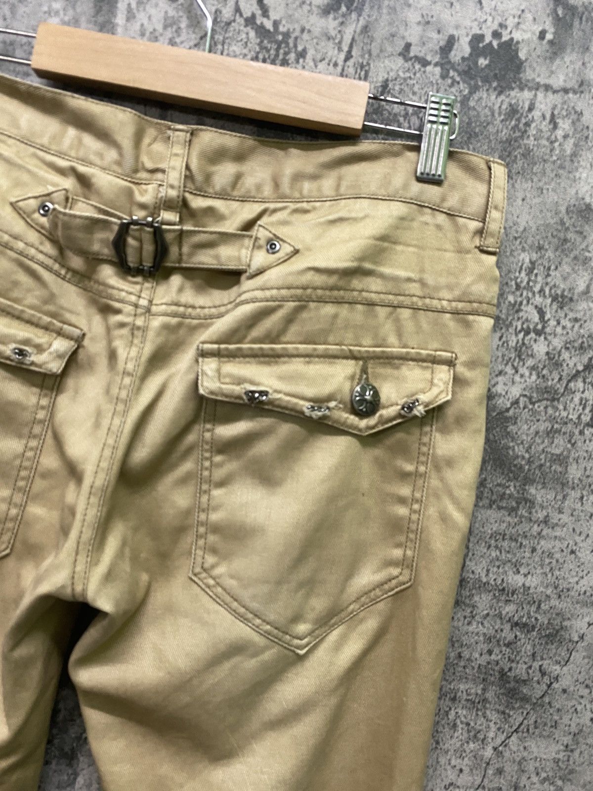 In The Attic × Japanese Brand × Seditionaries Japan IN THE ATTIC Chain Buckle Back Pants Size US 32 / EU 48 - 15 Thumbnail