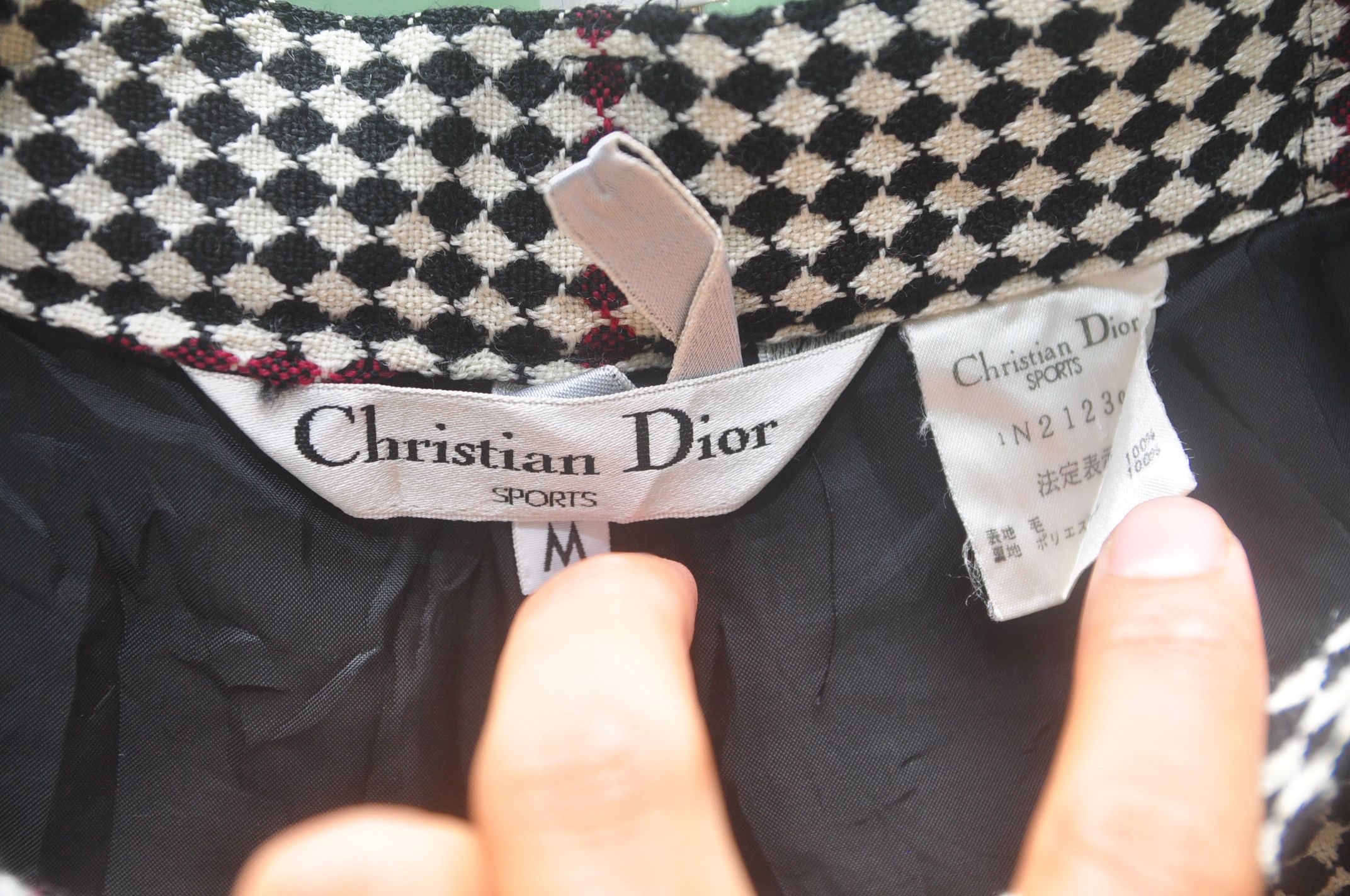 Christian Dior Monsieur × Designer × Japanese Brand Vintage Christian Dior Monogram Fashion Style Pant Size US 26 / EU 42 - 7 Thumbnail