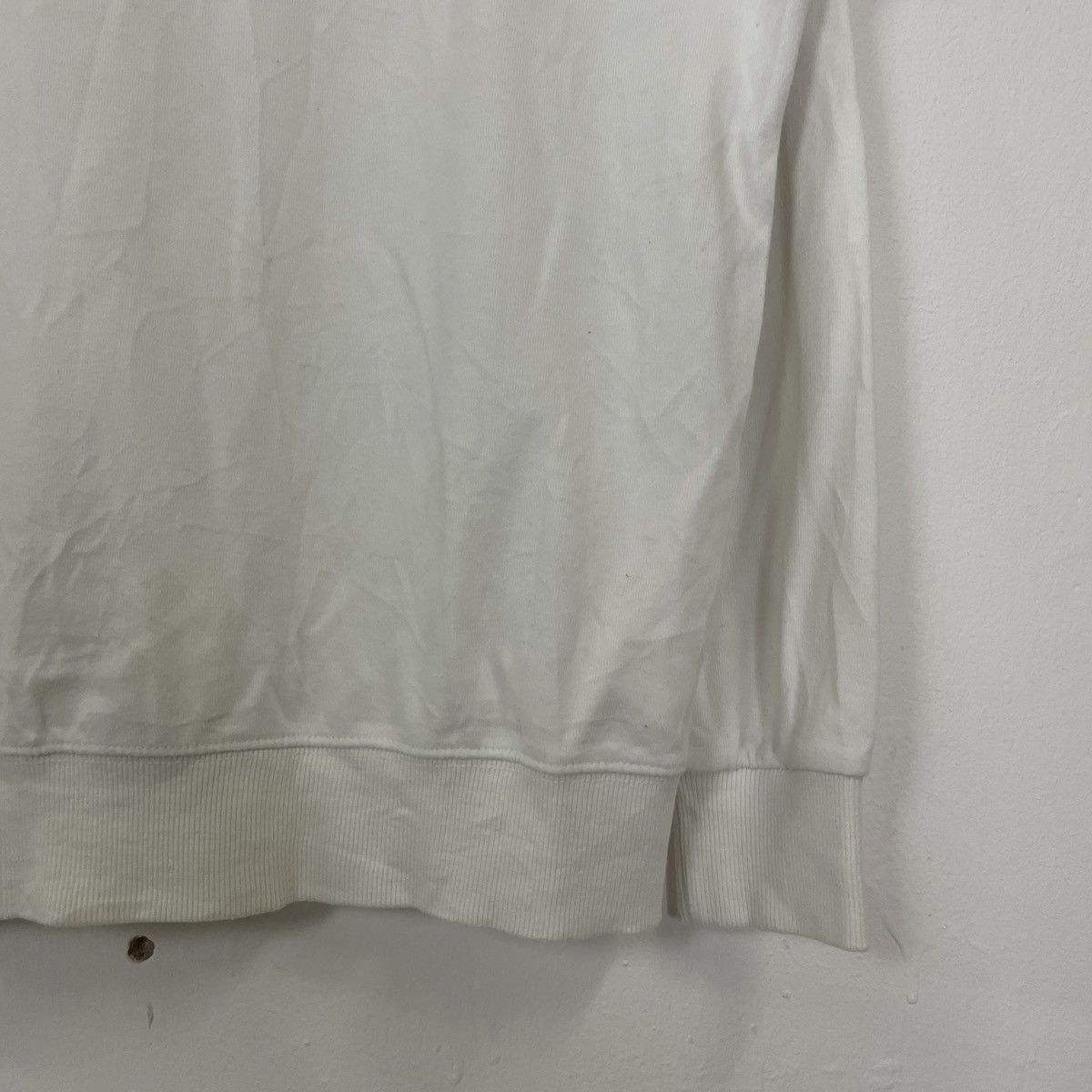 agnes b. Vintage Agnes B Embroidery Big Logo Sweatshirt Size US L / EU 52-54 / 3 - 7 Thumbnail
