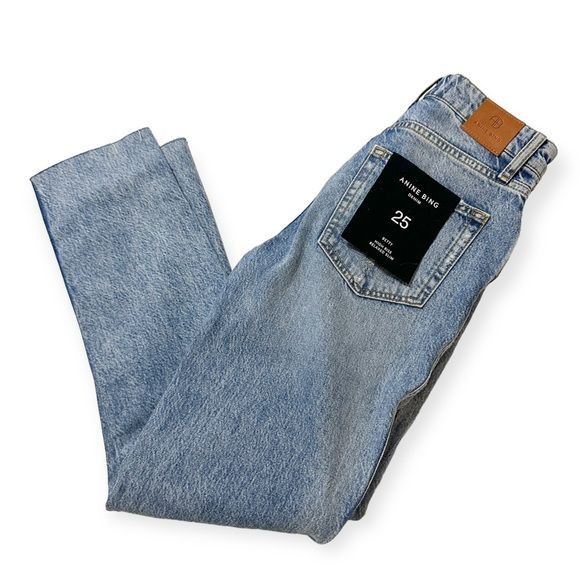 Anine Bing New with tag, Anine Bing Betty High Rise Relaxed Slim Jeans, Size 25" / US 0 / IT 36 - 3 Thumbnail