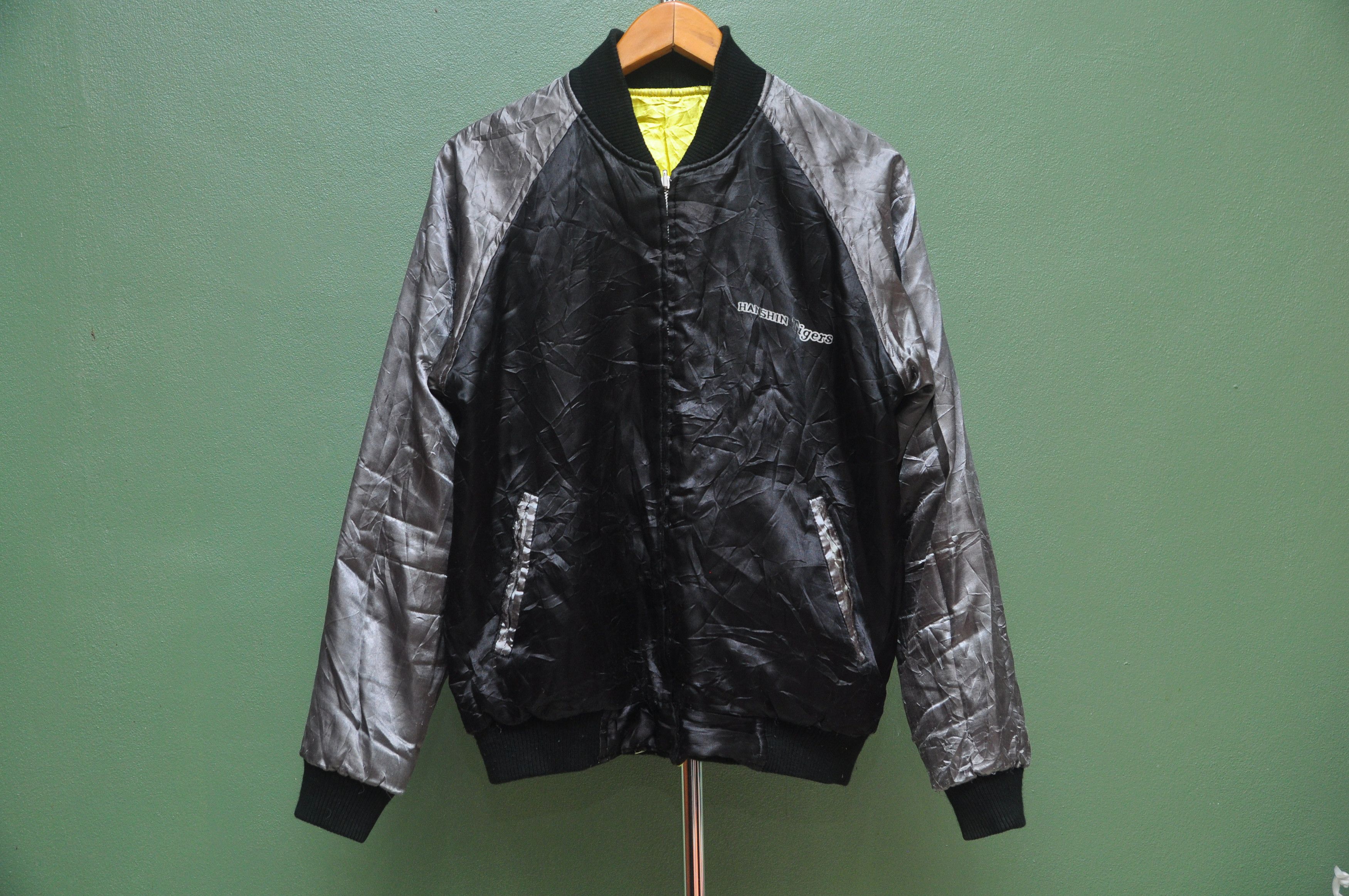 Japanese Brand × Vintage Hanshin Tigers Sukajan Sweater Travis Scott Fashion Style Size US L / EU 52-54 / 3 - 4 Thumbnail