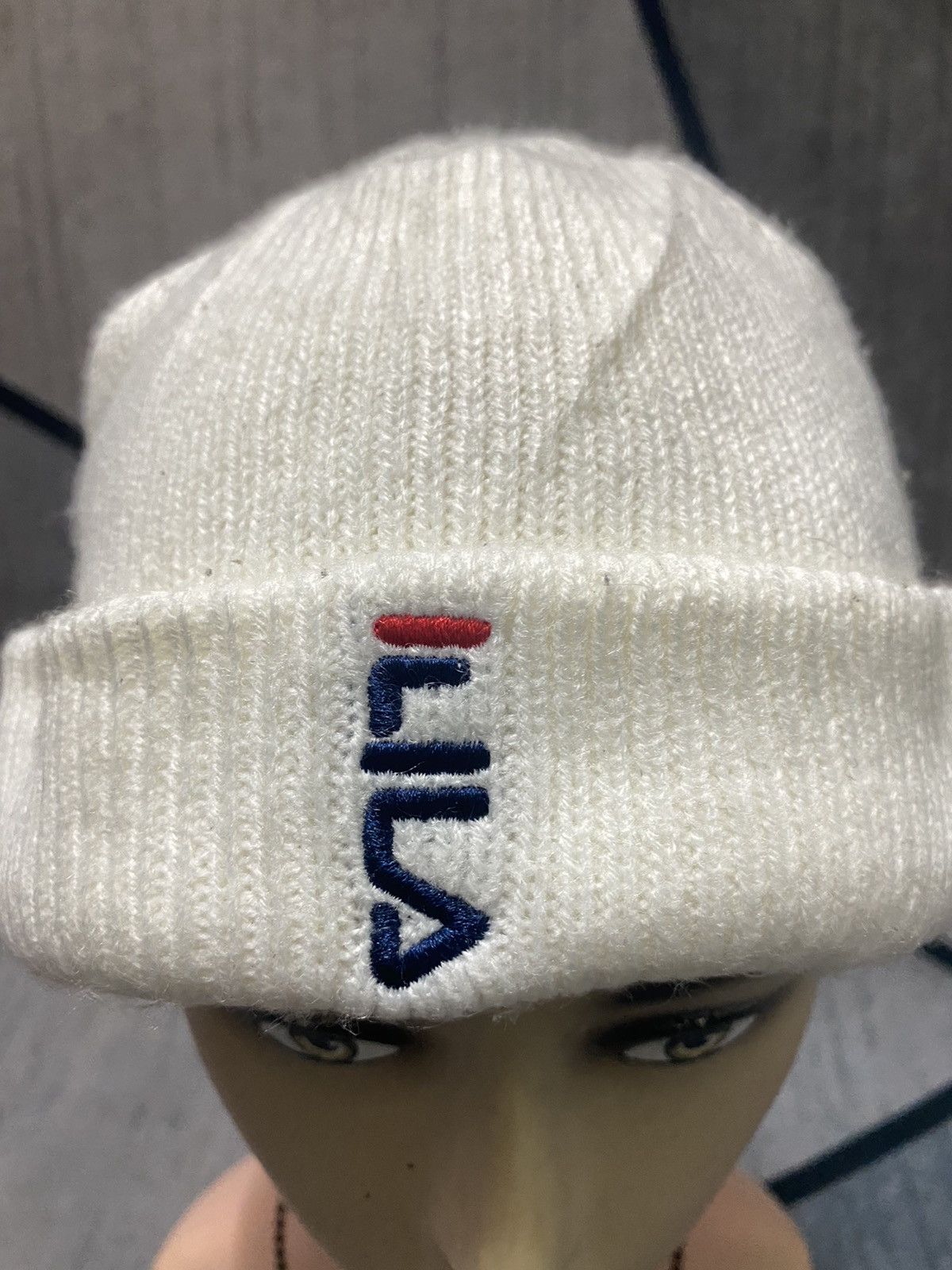 Fila Fila Embroidered Logo Beanie Hat Size ONE SIZE - 2 Thumbnail