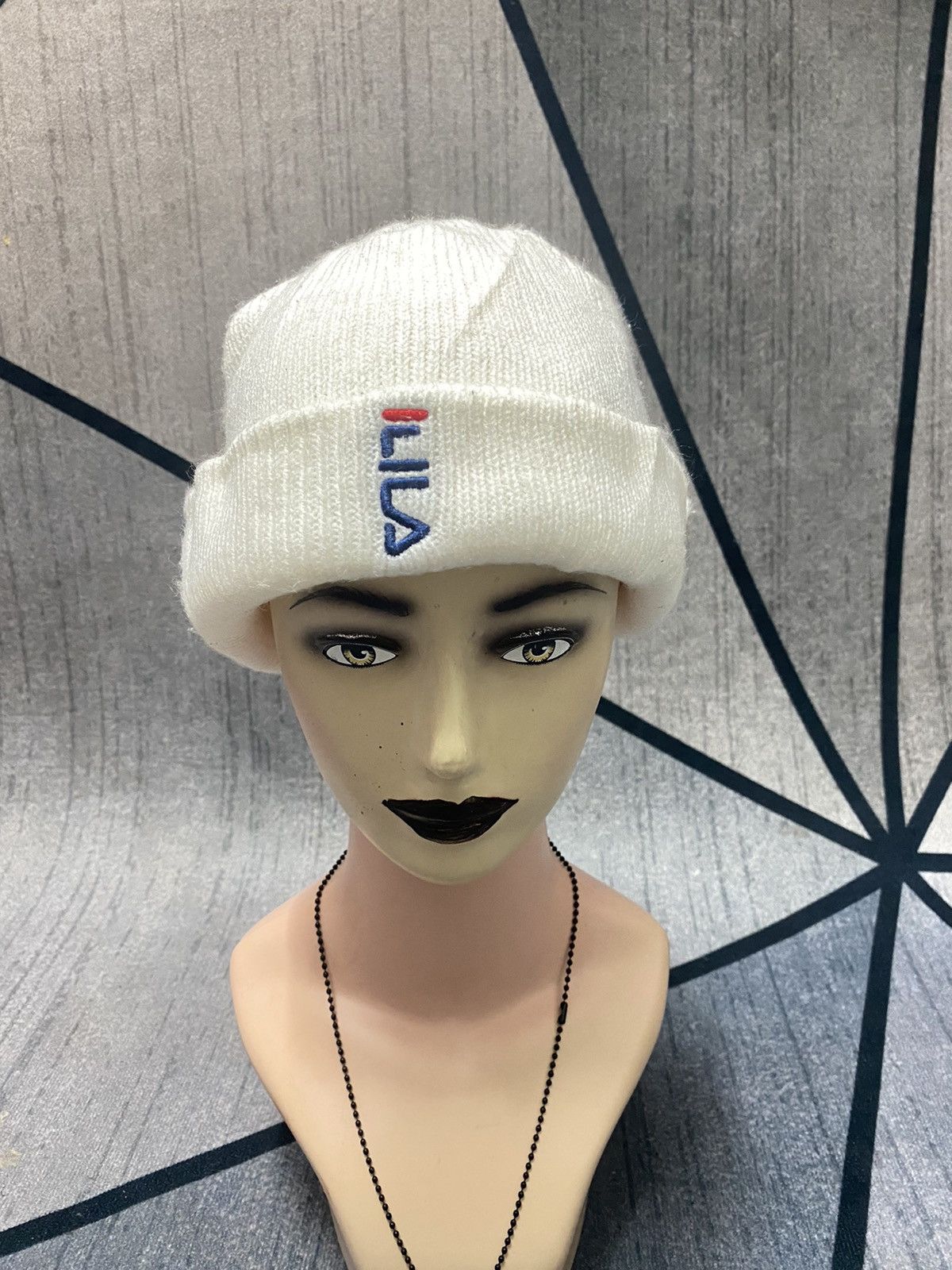 Fila Fila Embroidered Logo Beanie Hat Size ONE SIZE - 1 Thumbnail