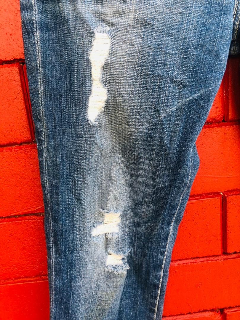 AG Adriano Goldschmied × Japanese Brand × Vintage Vinatge Adriano Goldschmied Distressed Denim Fashion Style Size US 32 / EU 48 - 10 Thumbnail