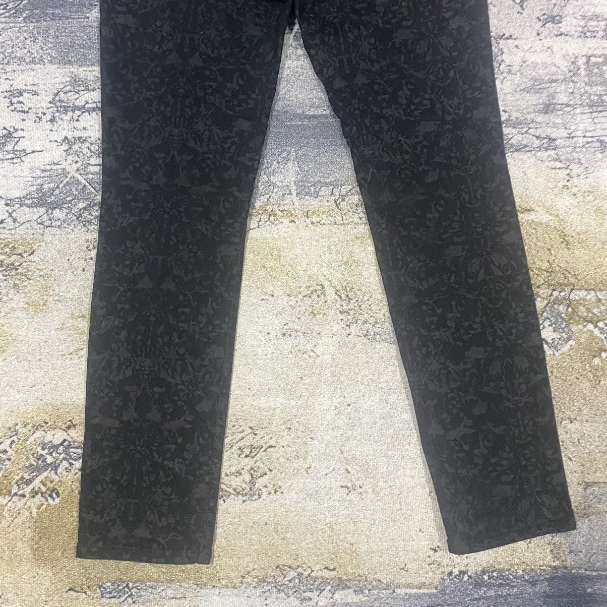 Levi's × Vintage Gcw23🔥Vintage Levis 524 Too SuperLow Abstract Elastic Jeans Size 34" / US 12 / IT 48 - 8 Thumbnail