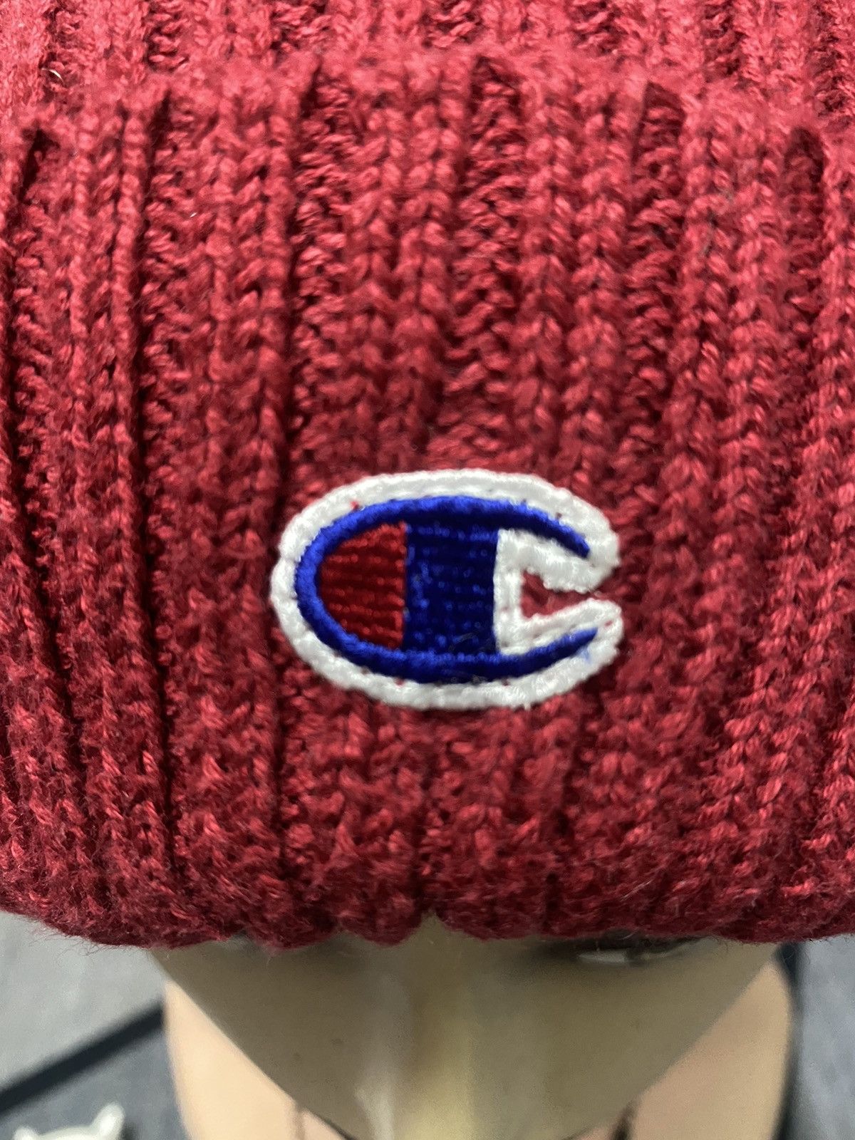 Champion Champion Small Logo Embroidered Beanie Hat Size ONE SIZE - 5 Thumbnail