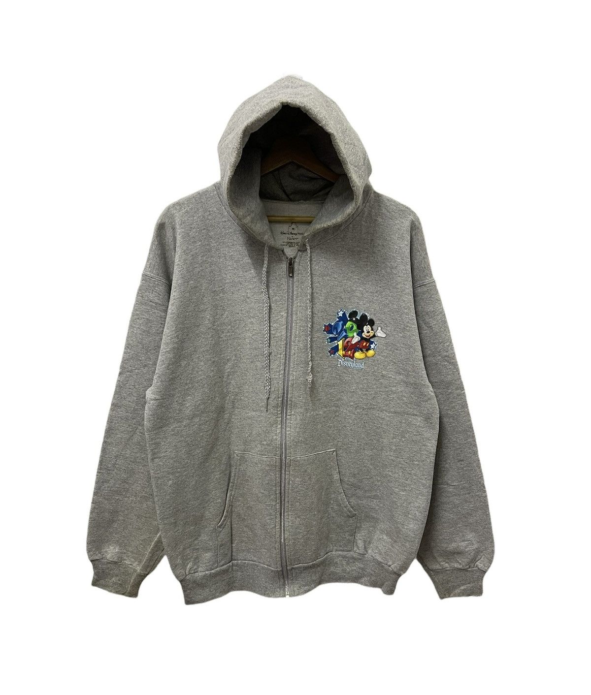 Disney × Mickey Mouse × Vintage Vintage Disneyland World Familiar Big Logo Hoodie Size US M / EU 48-50 / 2 - 3 Thumbnail