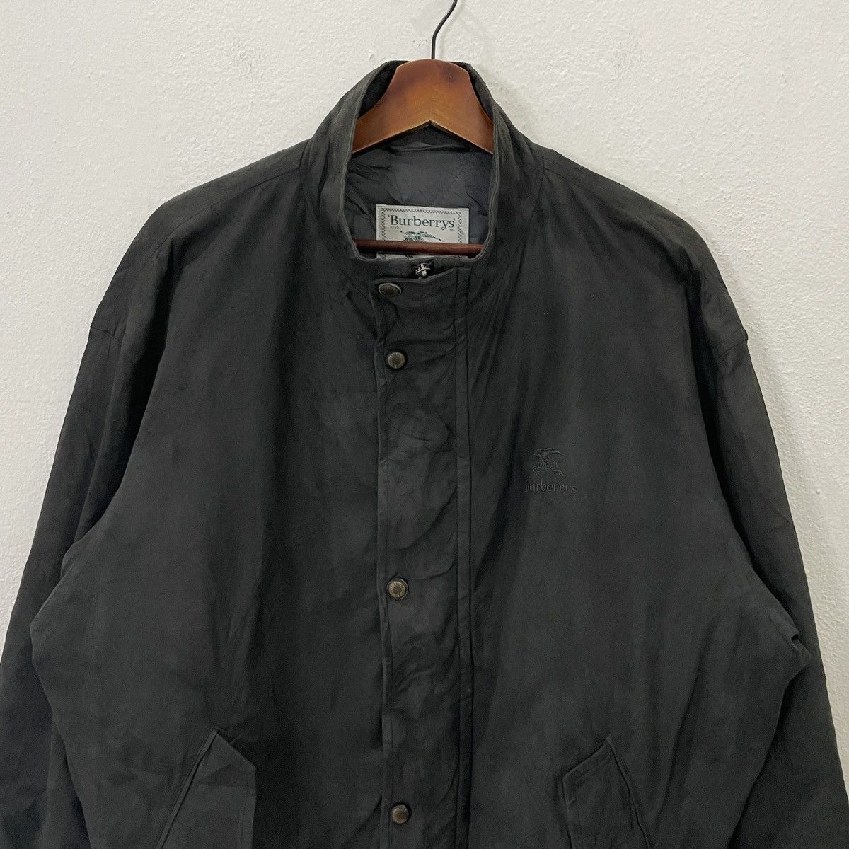 Burberry Vintage 90s Burberry’s Distressed Jacket Size US L / EU 52-54 / 3 - 4 Thumbnail