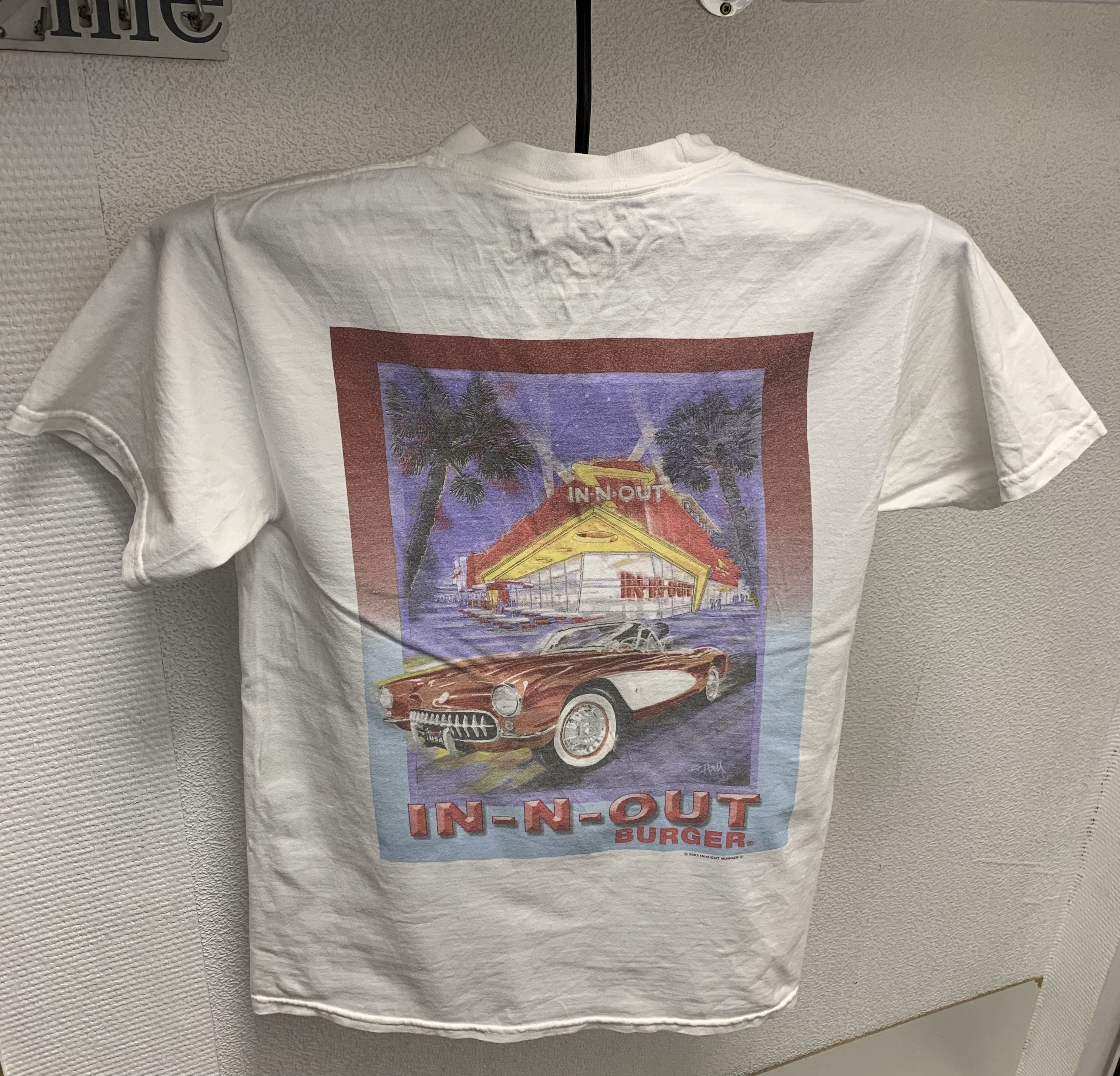 Vintage In N Out vintage burger 2001 t-shirt M size Size US M / EU 48-50 / 2 - 1 Thumbnail
